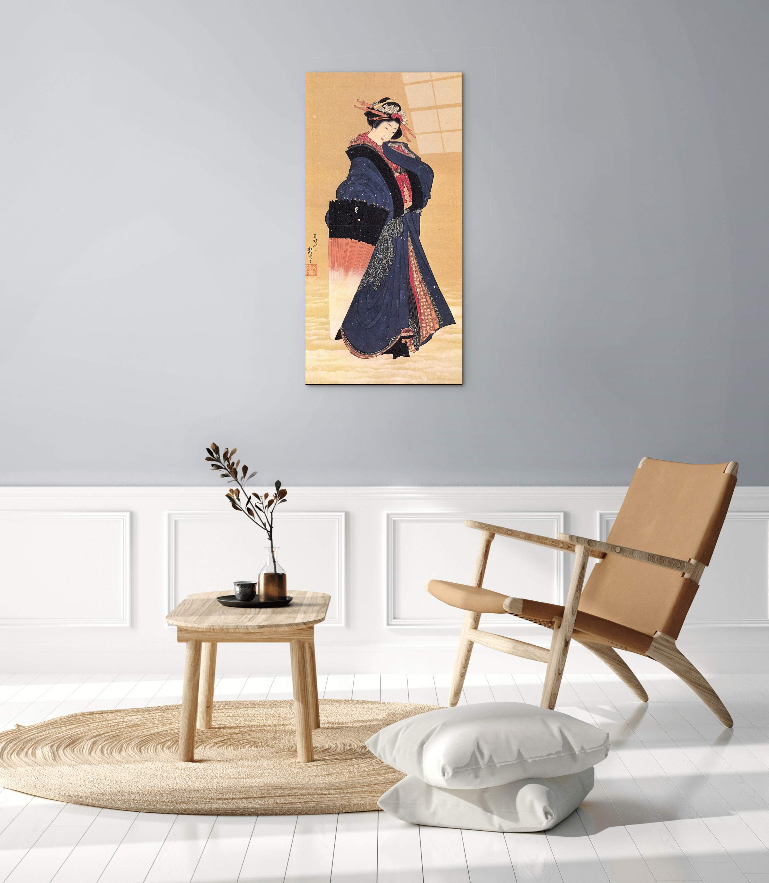 beauty-with-umbrella-in-the-snowas90021-#materiale_CrystalArt/dimensioni_50x100