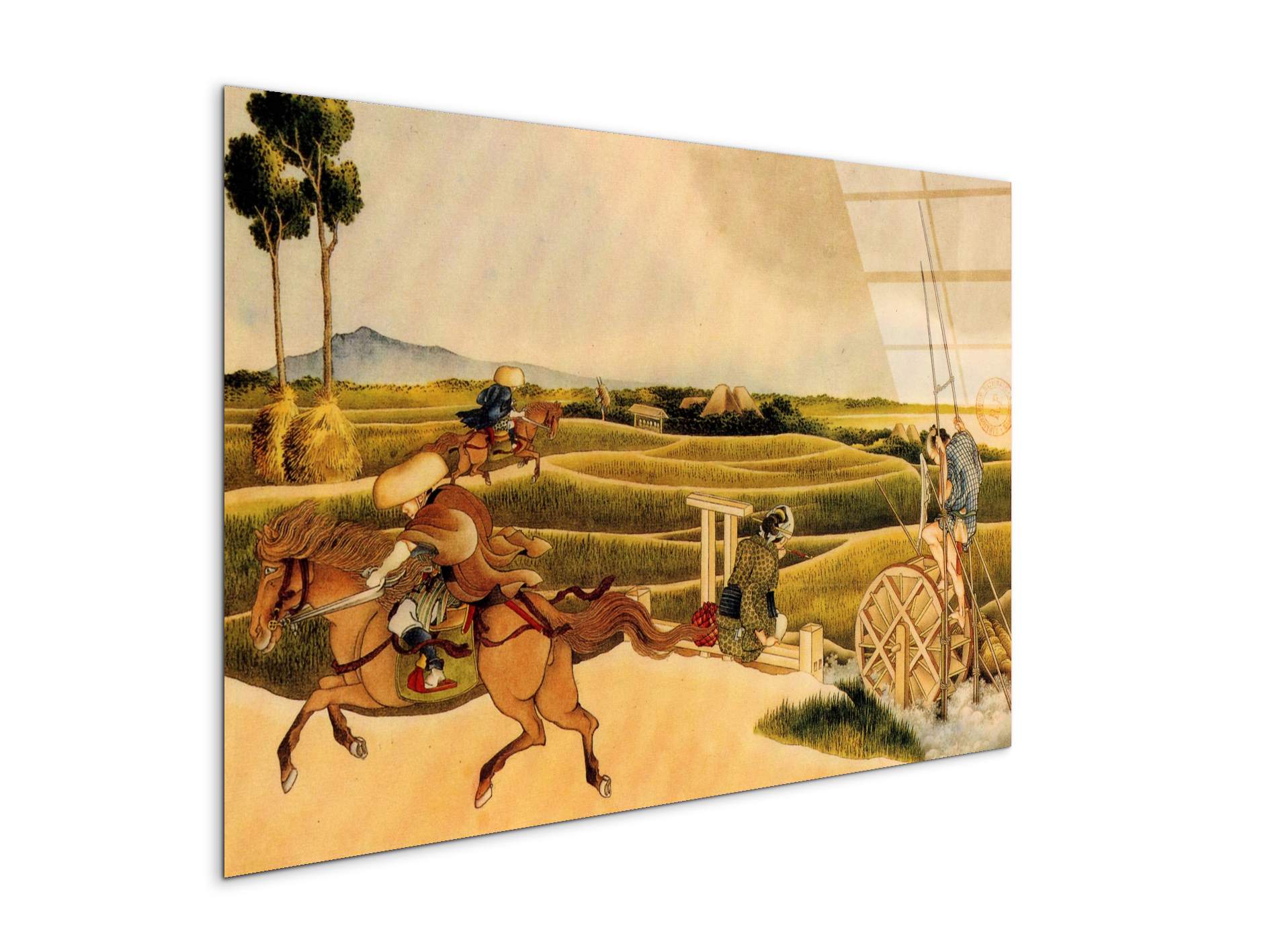 samurai-riding-on-horsesas90121-#materiale_CrystalArt/dimensioni_79,5x53