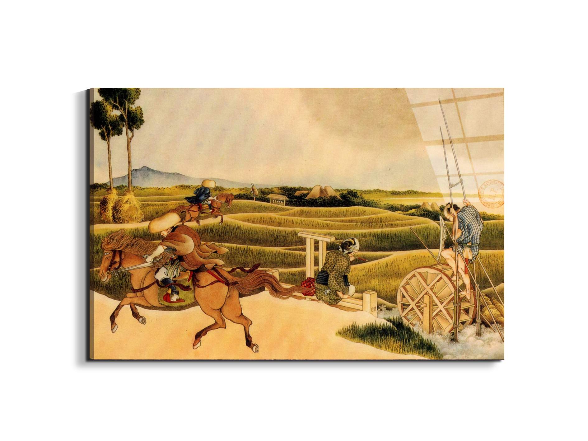 samurai-riding-on-horsesas90121-#materiale_EarthArt Total Gloss/dimensioni_79,5x53