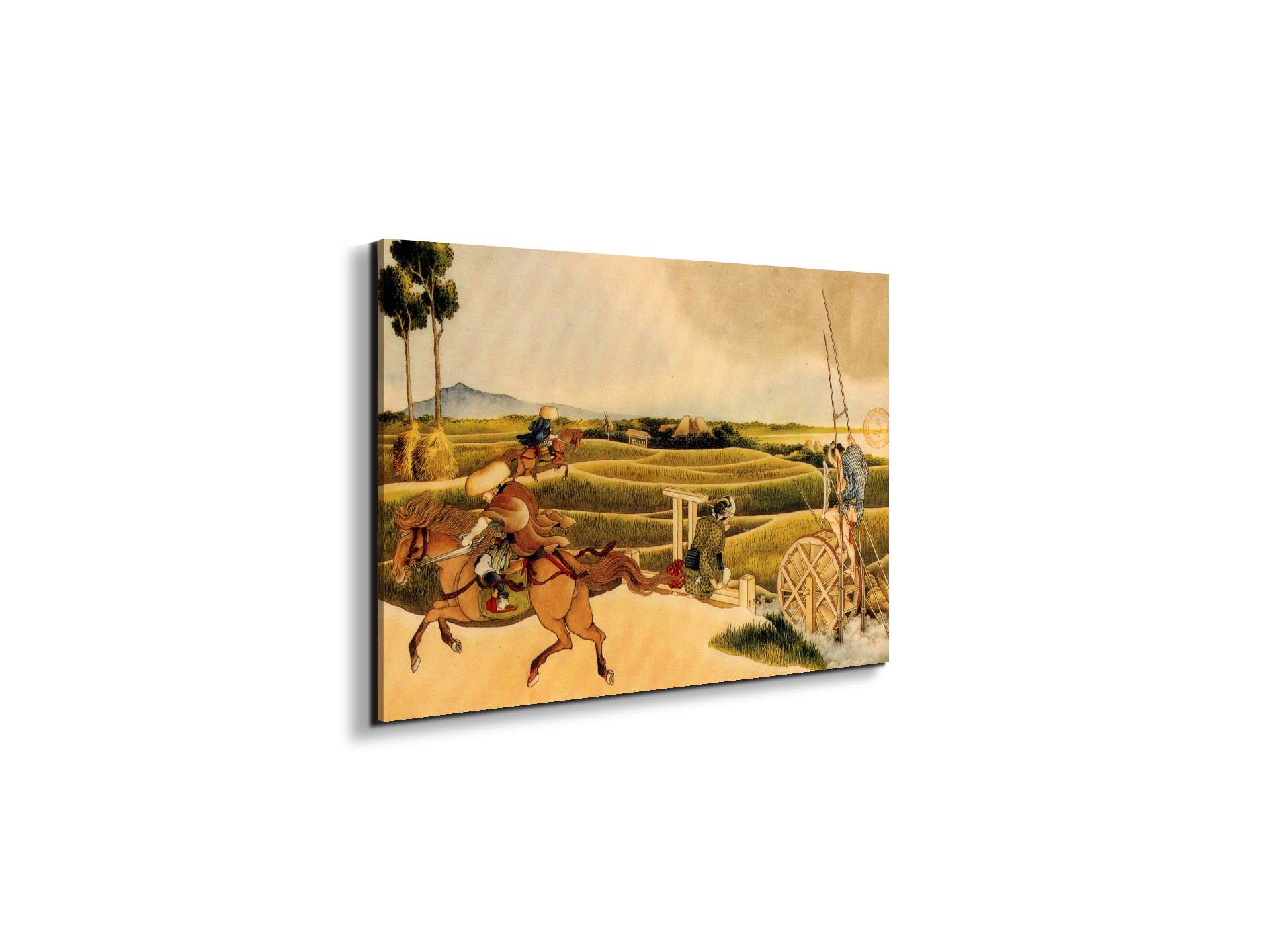 samurai-riding-on-horsesas90121-#materiale_EarthArt/dimensioni_50x33,33