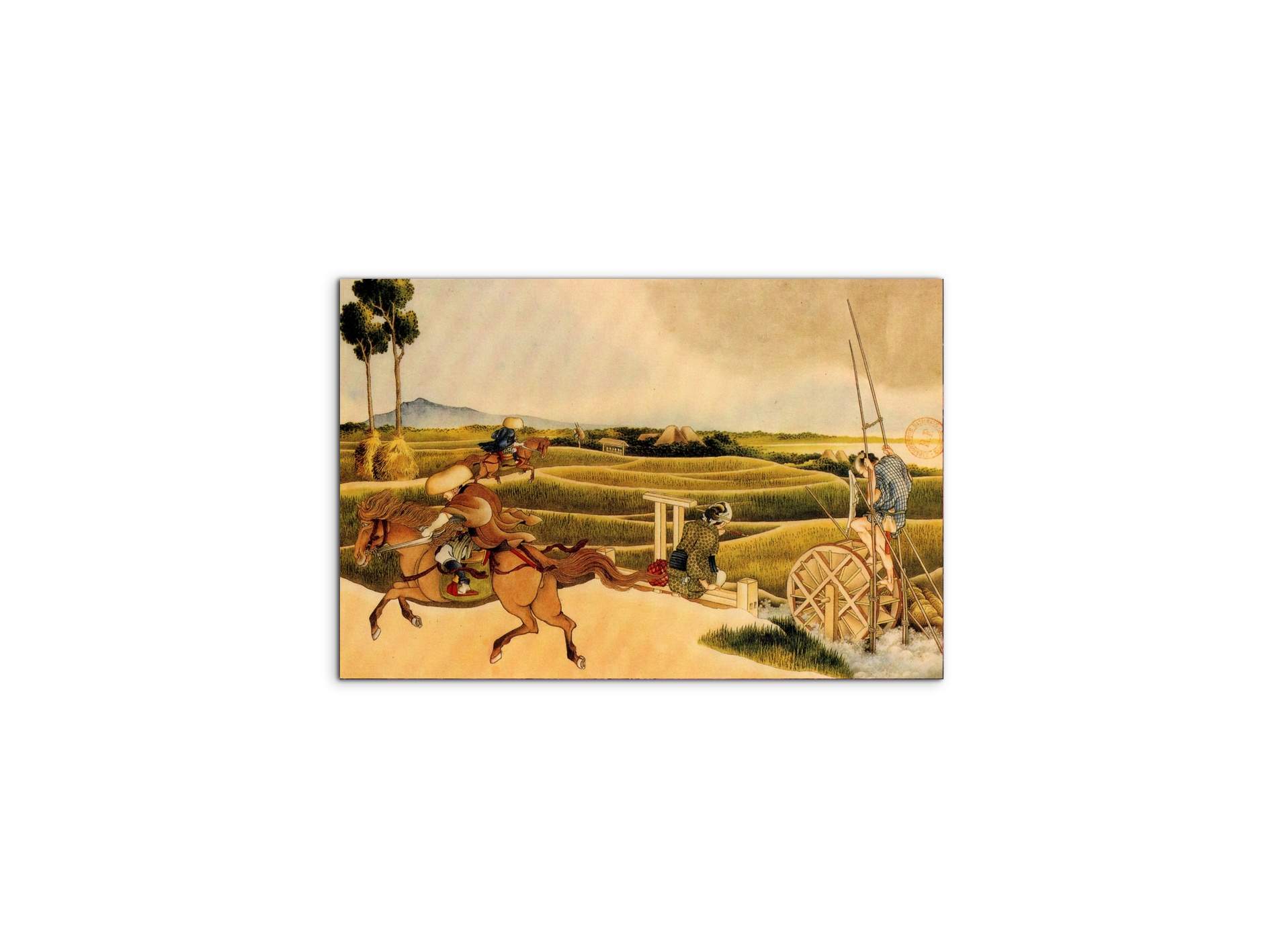 samurai-riding-on-horsesas90121-#materiale_MetalArt Materic/dimensioni_50x33,33
