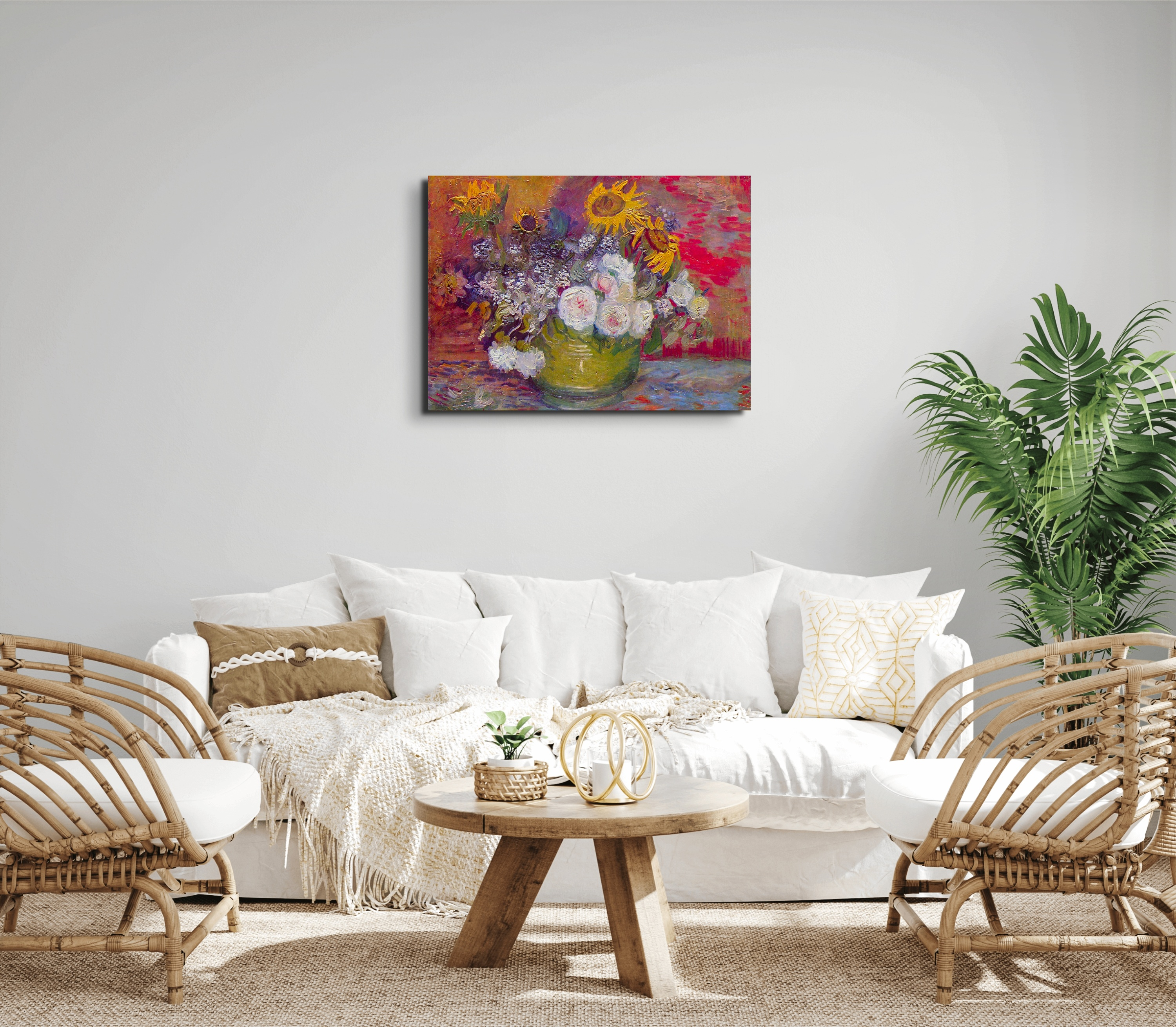 still-life-with-roses-and-sunflowersas90891-#materiale_EarthArt/dimensioni_76x57