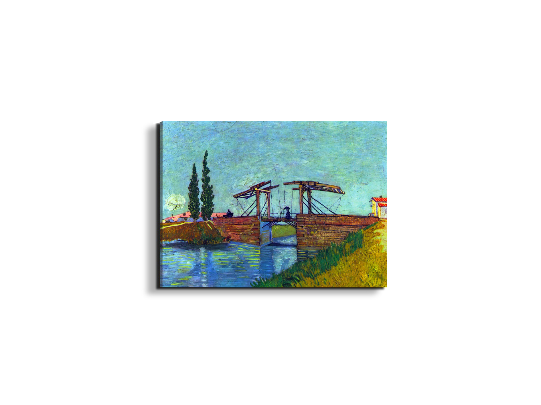 the-anglois-bridge-at-arles-the-drawbridgeas90905-#materiale_EarthArt/dimensioni_50x37,50