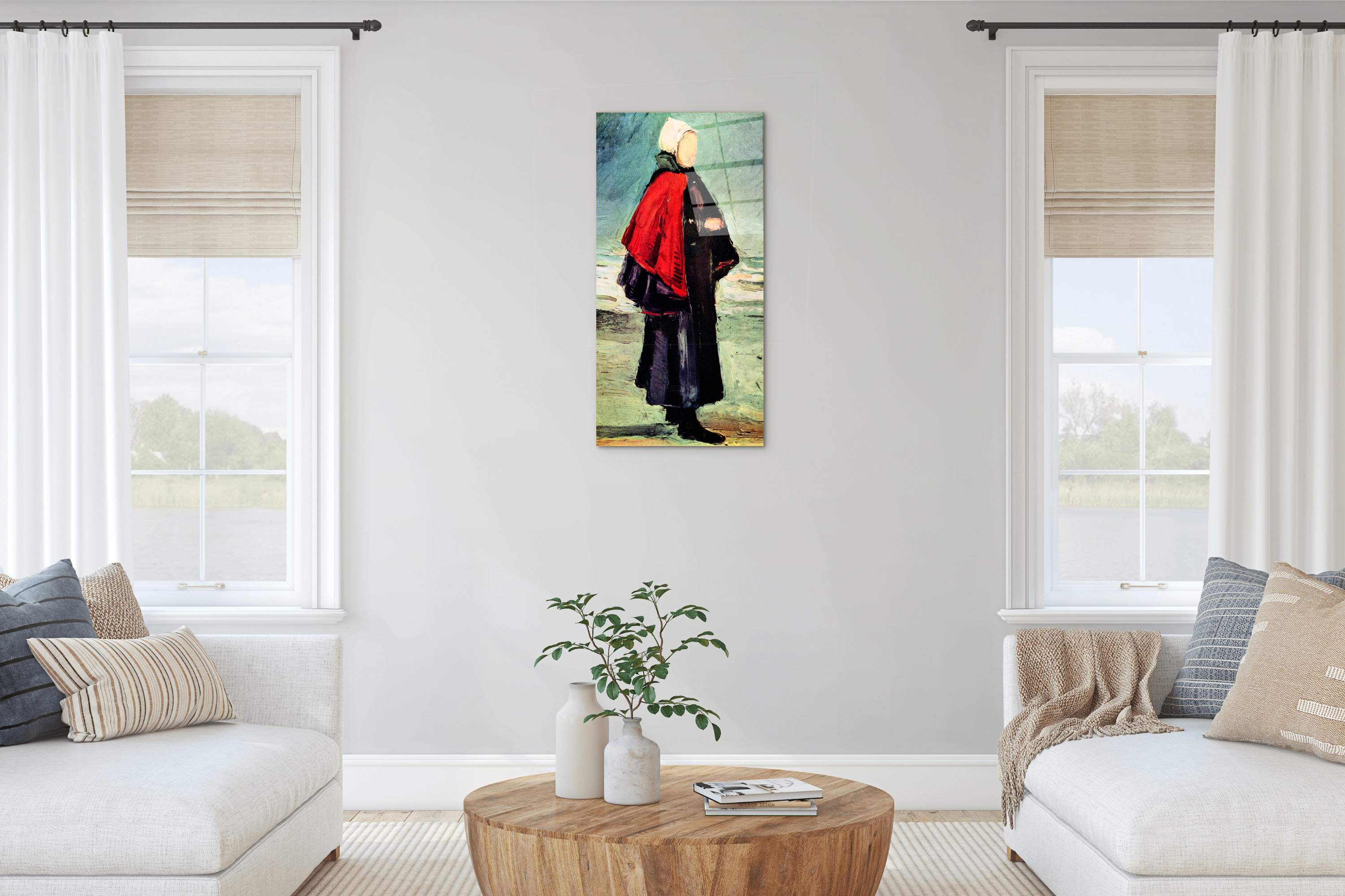 fisherwoman-on-the-shoreas91065-#materiale_CrystalArt/dimensioni_50x100