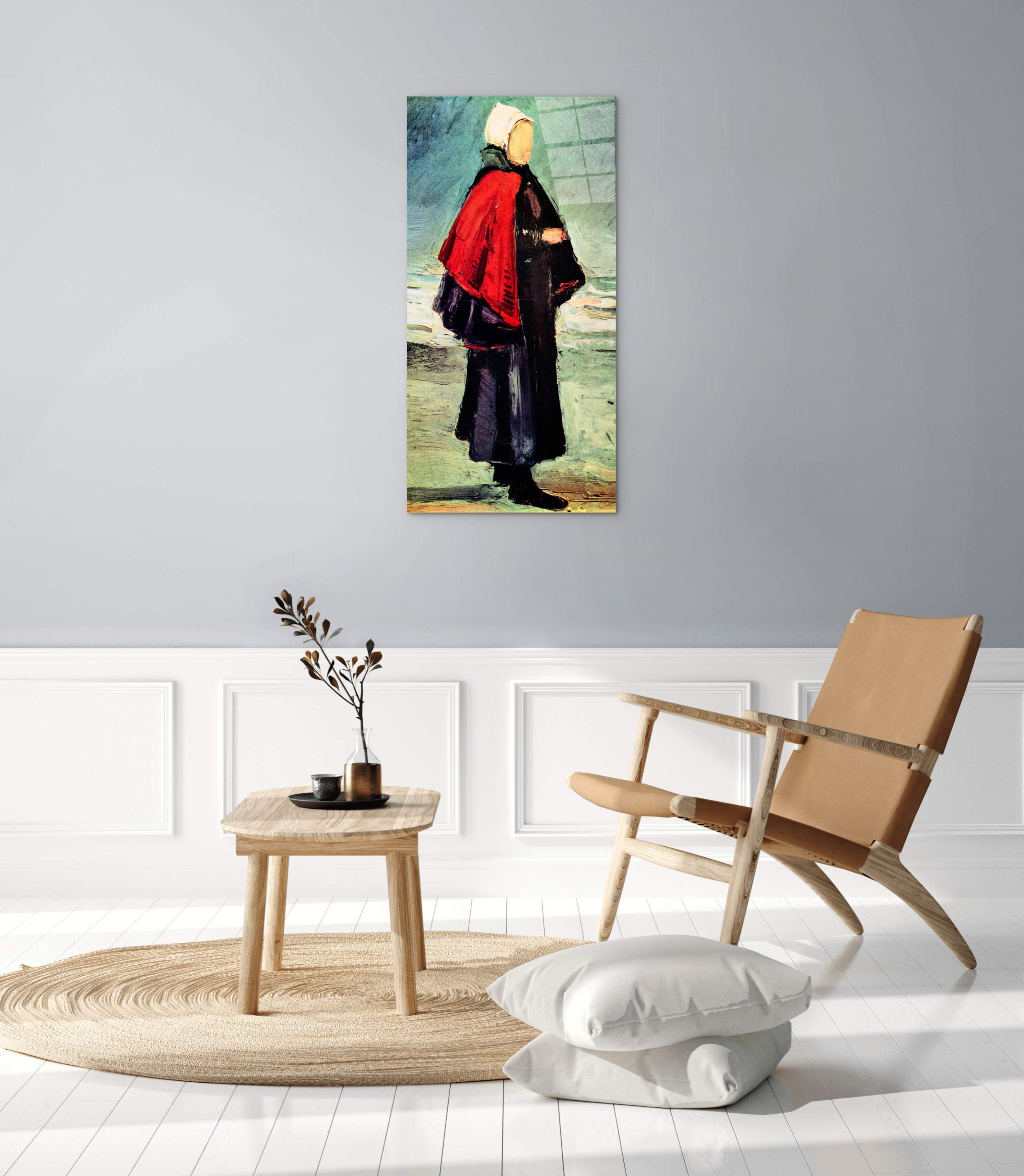 fisherwoman-on-the-shoreas91065-#materiale_CrystalArt/dimensioni_50x100