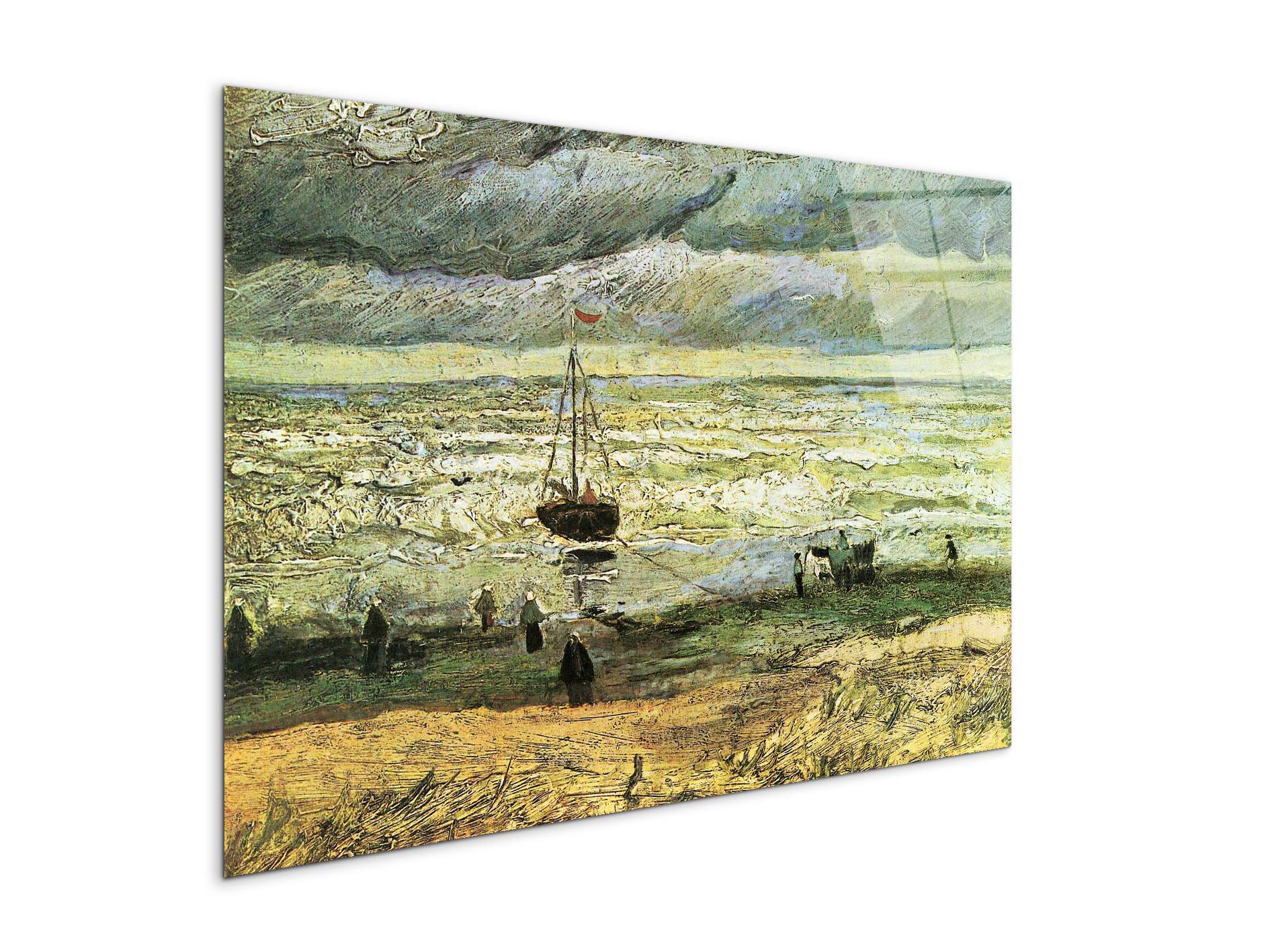 scheveningen-beach-in-stormy-weatheras91185-#materiale_CrystalArt/dimensioni_79,5x53
