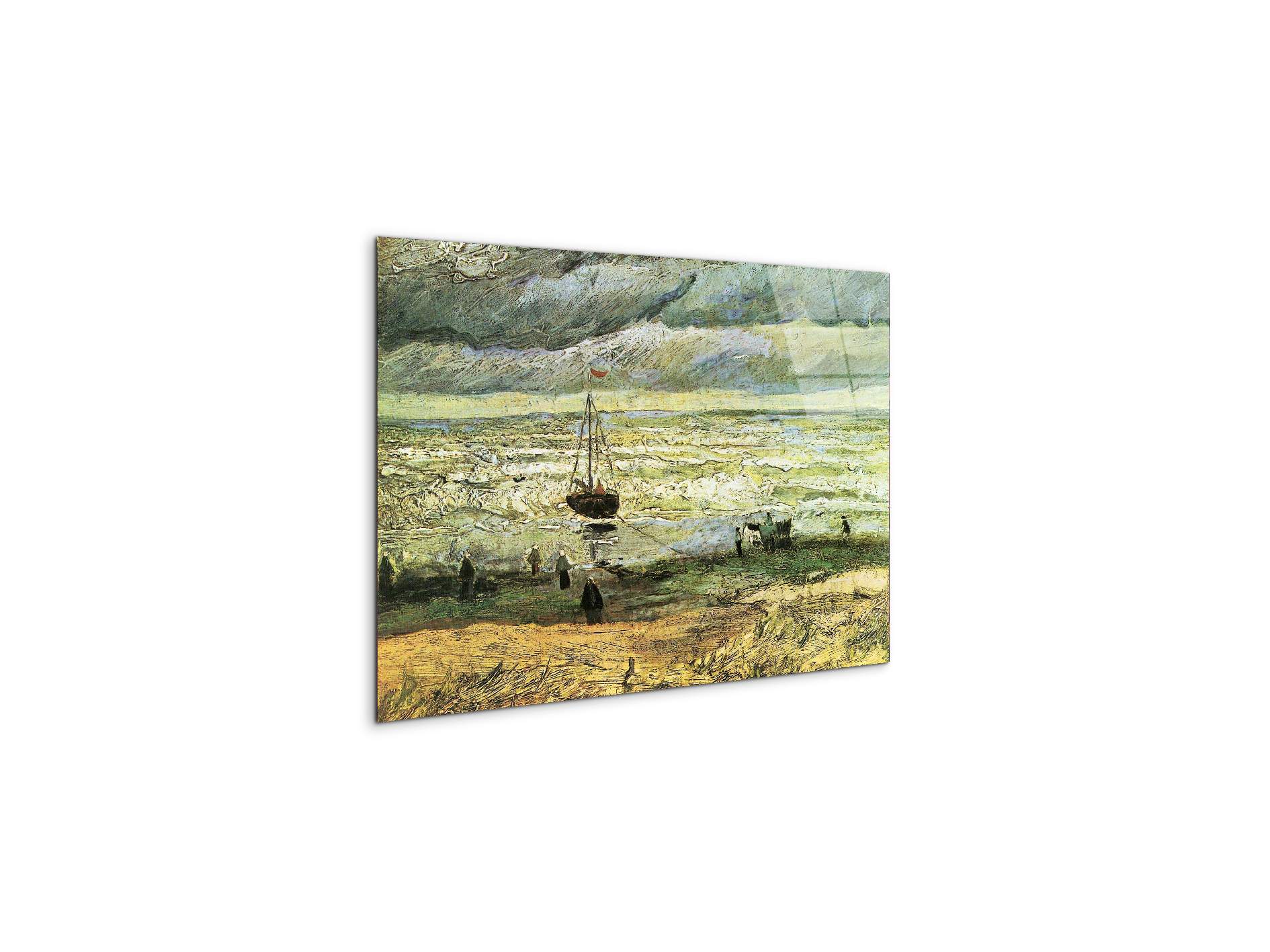 scheveningen-beach-in-stormy-weatheras91185-#materiale_CrystalArt/dimensioni_50x33,33