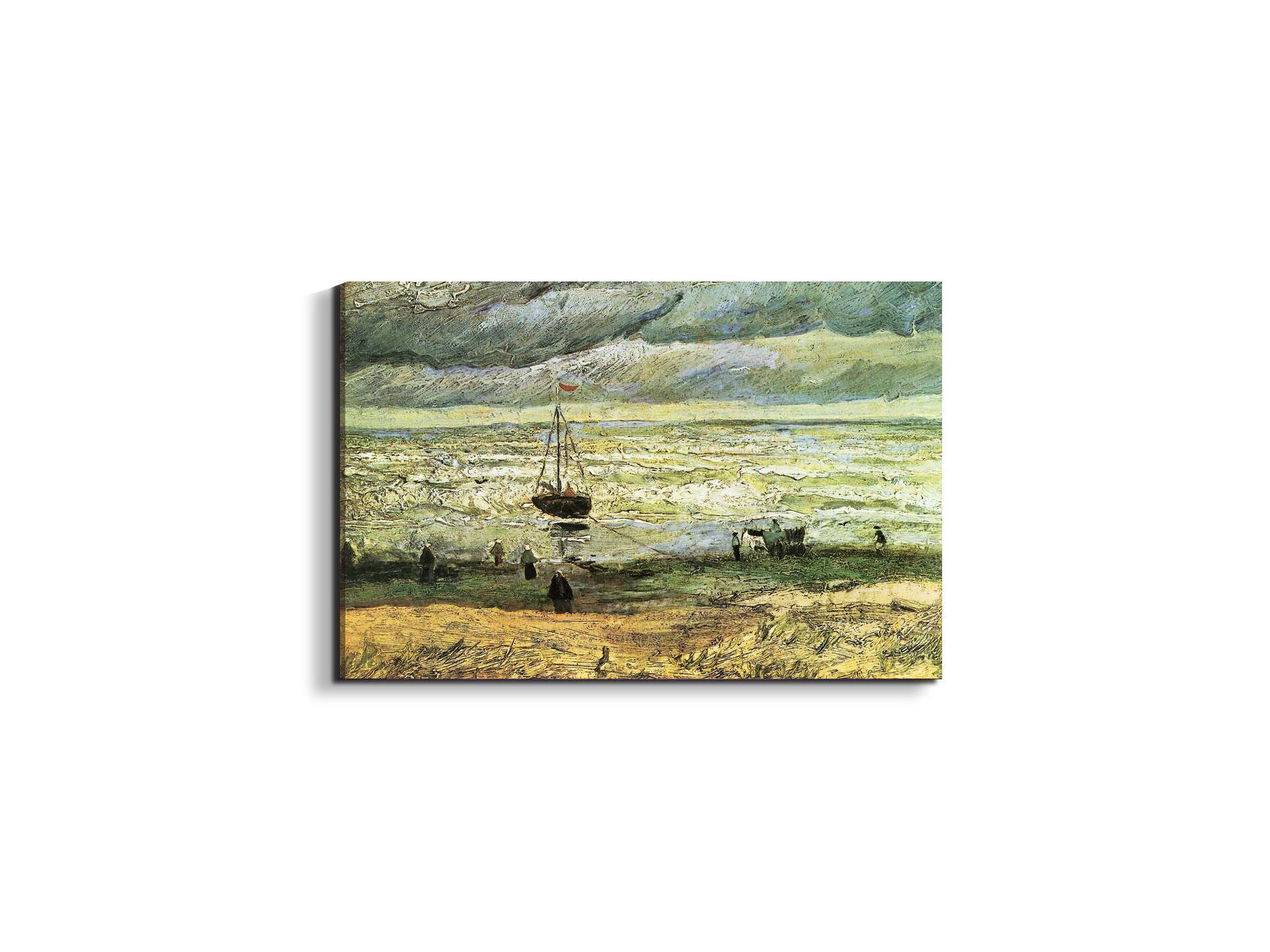scheveningen-beach-in-stormy-weatheras91185-#materiale_EarthArt/dimensioni_50x33,33