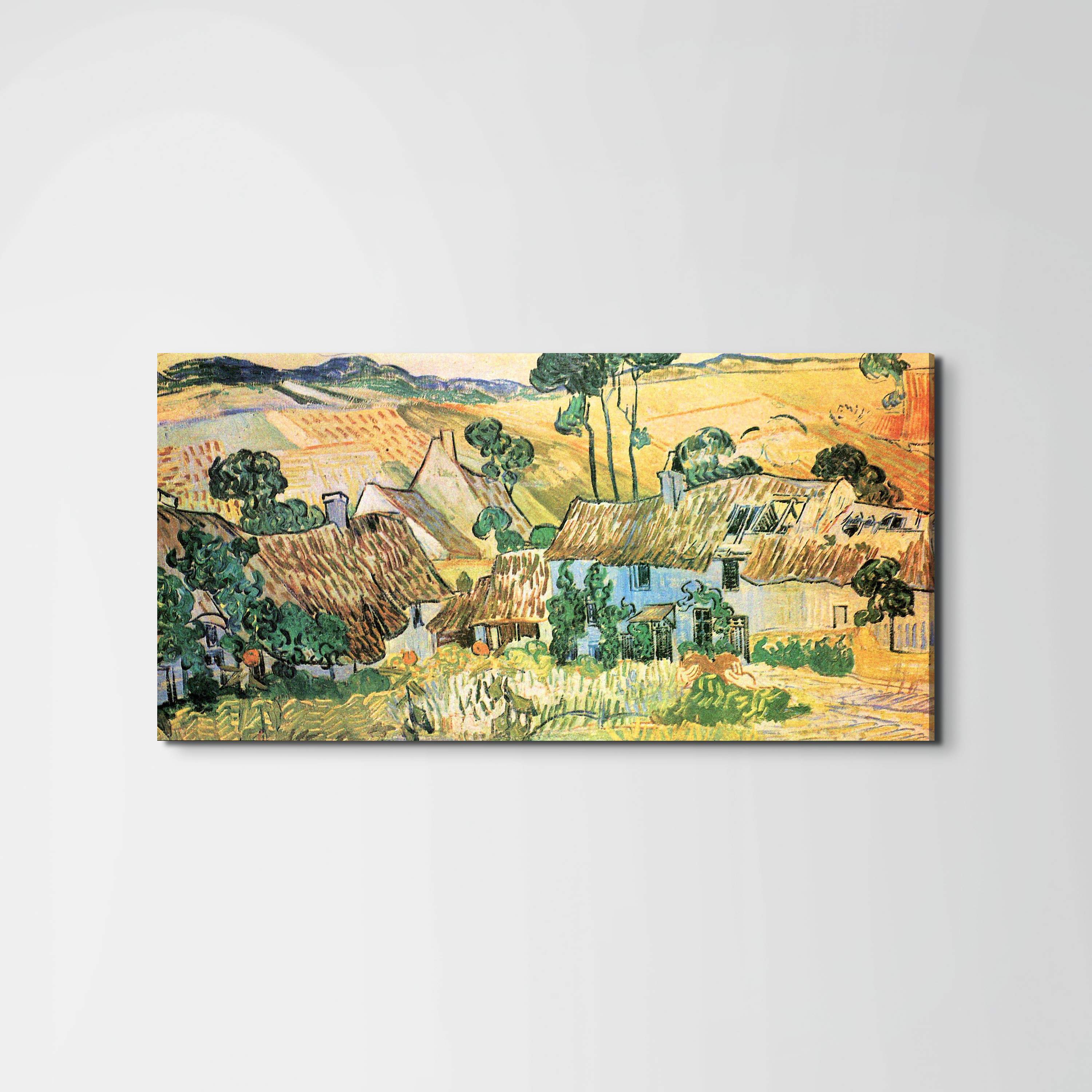 thatched-houses-in-front-of-a-hillas91239-