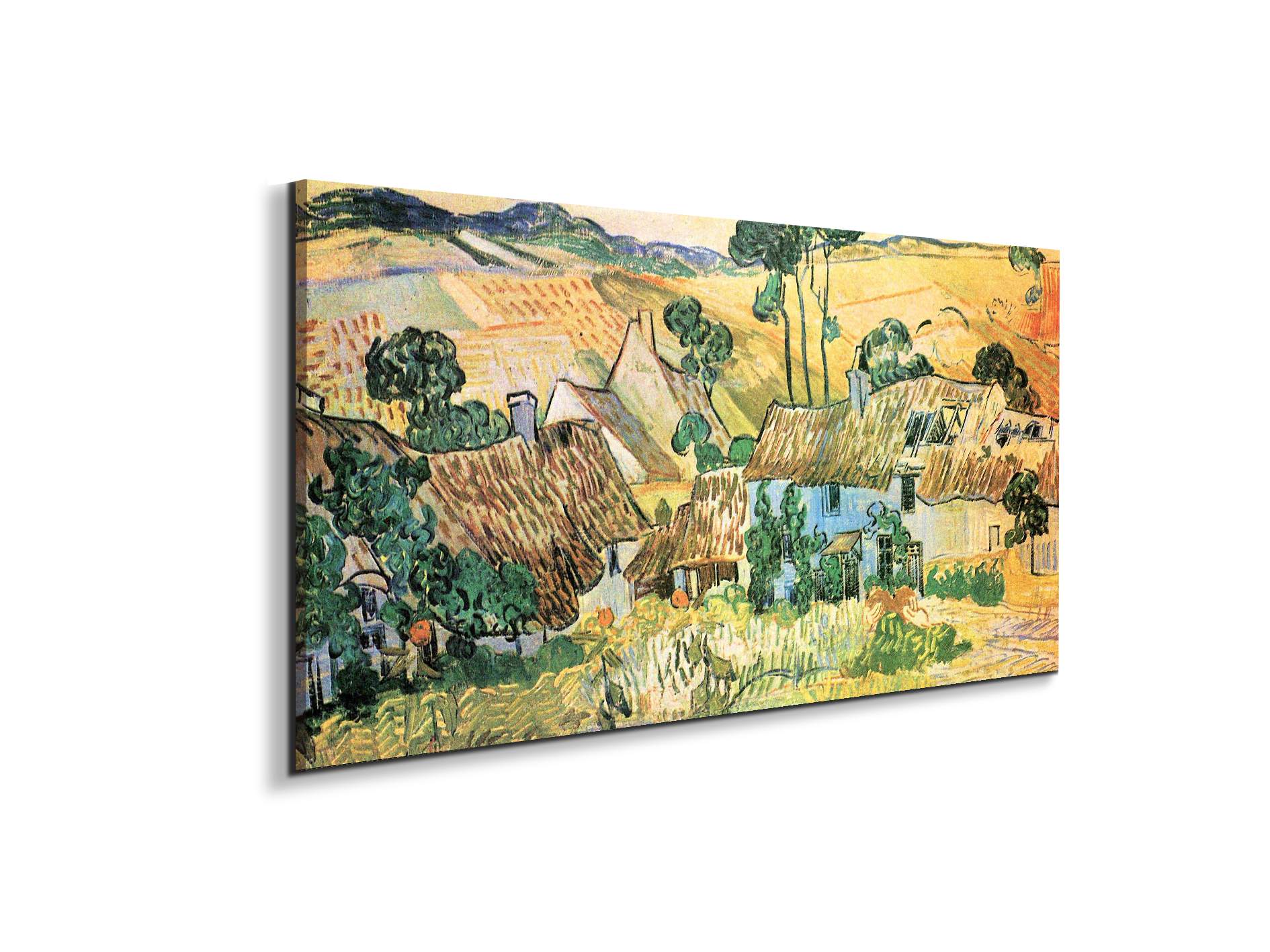thatched-houses-in-front-of-a-hillas91239-