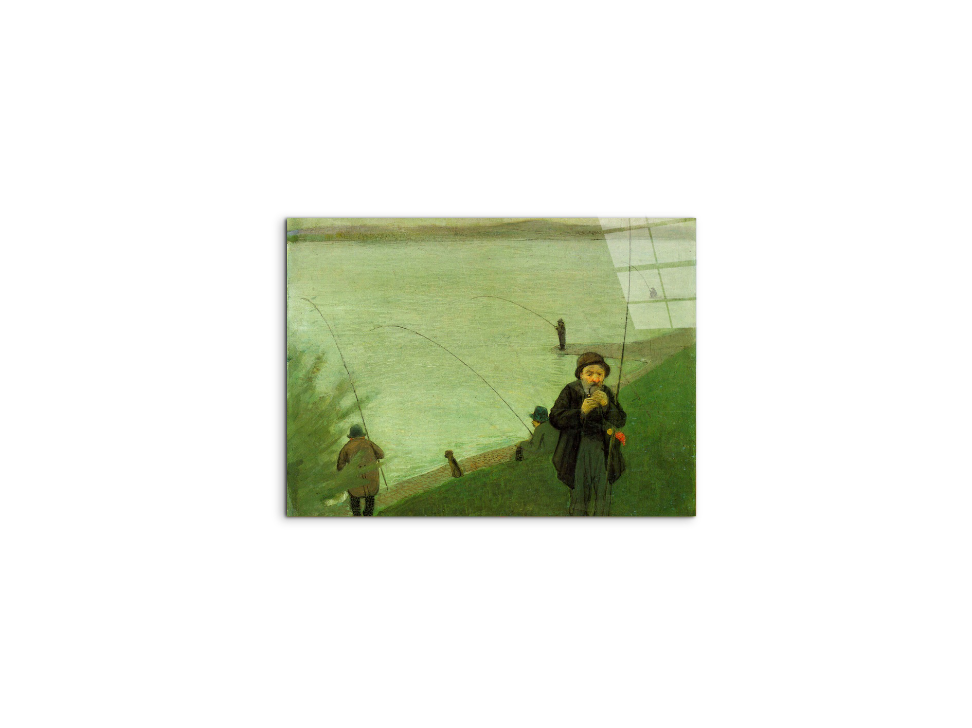anglers-on-the-rhineas91361-#materiale_CrystalArt/dimensioni_50x37,50