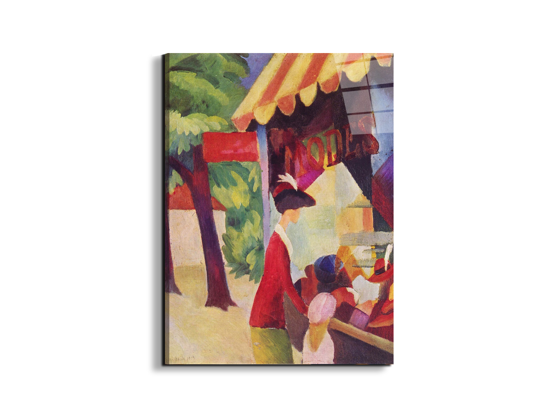 before-hutladen-woman-with-a-red-jacket-and-child-as91363-#materiale_EarthArt Total Gloss/dimensioni_57x76
