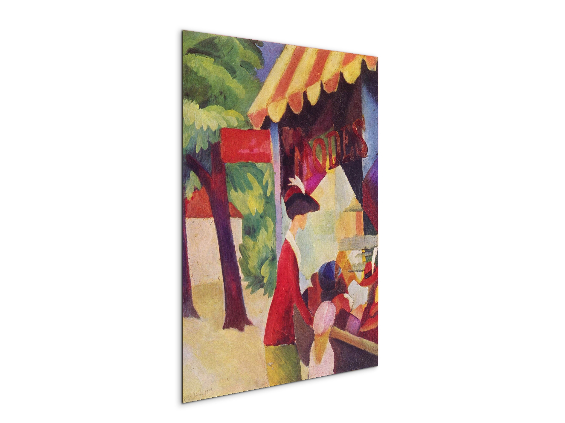 before-hutladen-woman-with-a-red-jacket-and-child-as91363-#materiale_MetalArt Materic/dimensioni_57x76
