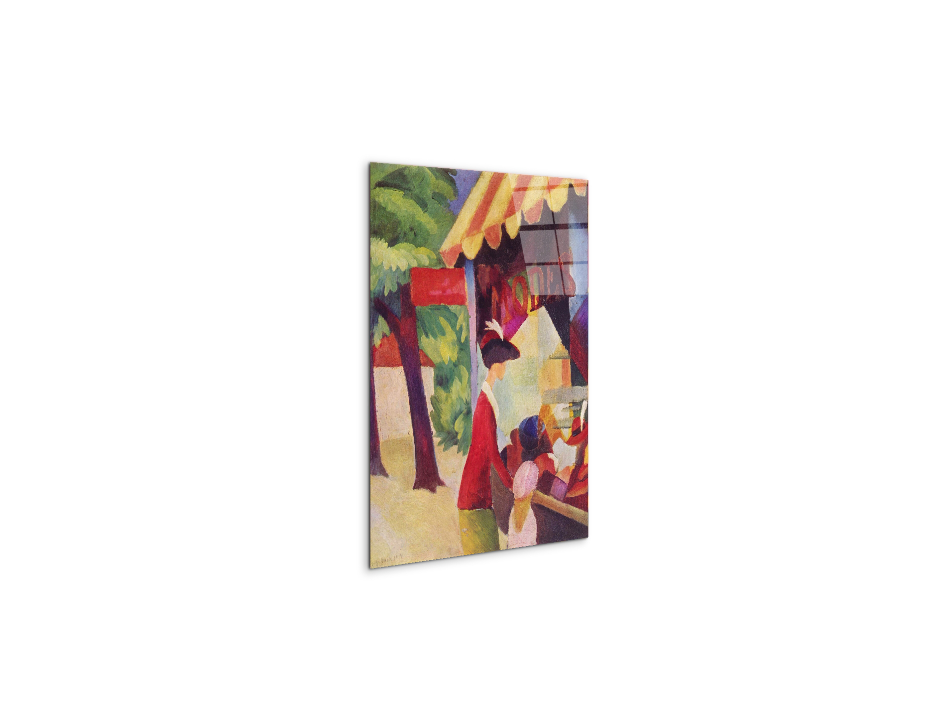 before-hutladen-woman-with-a-red-jacket-and-child-as91363-#materiale_CrystalArt/dimensioni_37,50x50