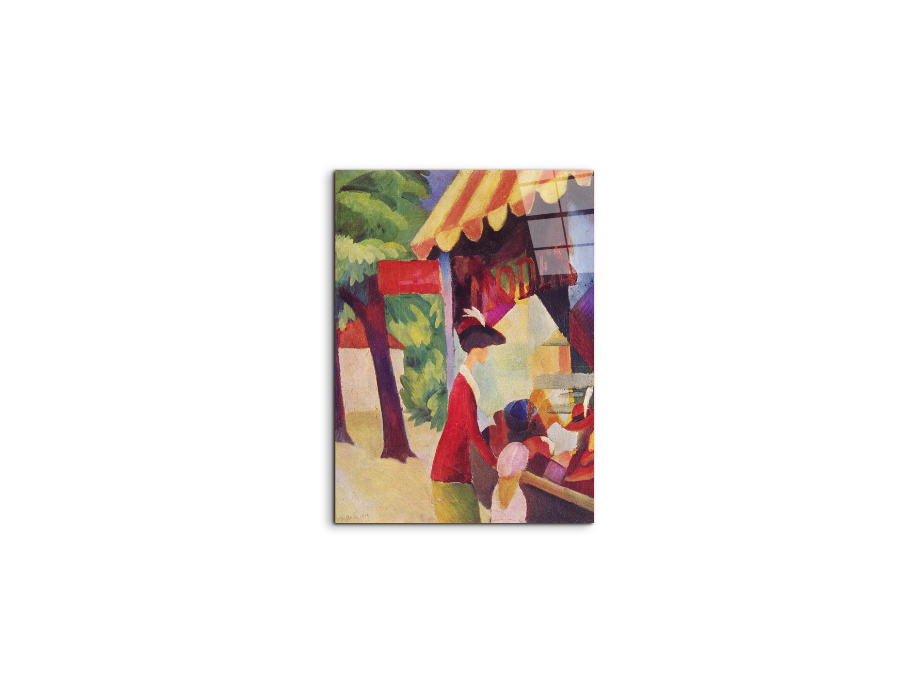 before-hutladen-woman-with-a-red-jacket-and-child-as91363-#materiale_CrystalArt/dimensioni_37,50x50