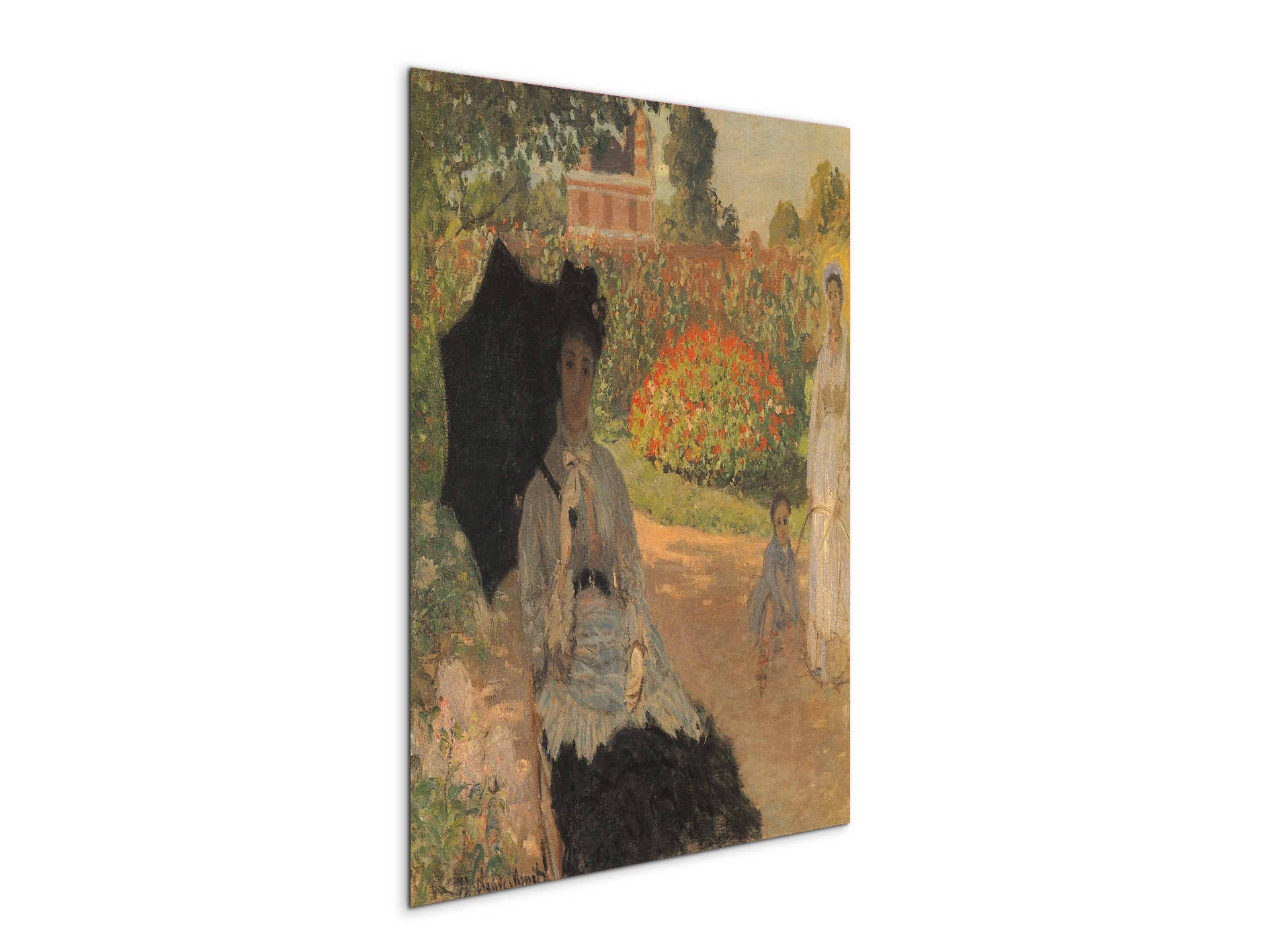 camille-in-the-garden-with-jean-and-his-nannyas91687-#materiale_MetalArt Materic/dimensioni_57x76