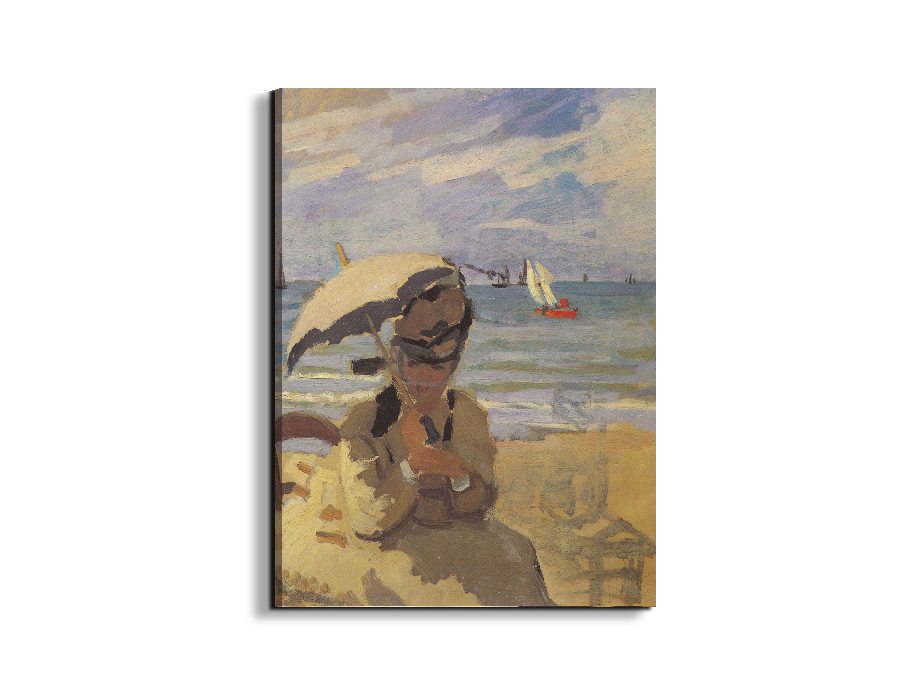 camille-monet-on-the-beach-at-trouvilleas91691-#materiale_EarthArt Materic/dimensioni_57x76