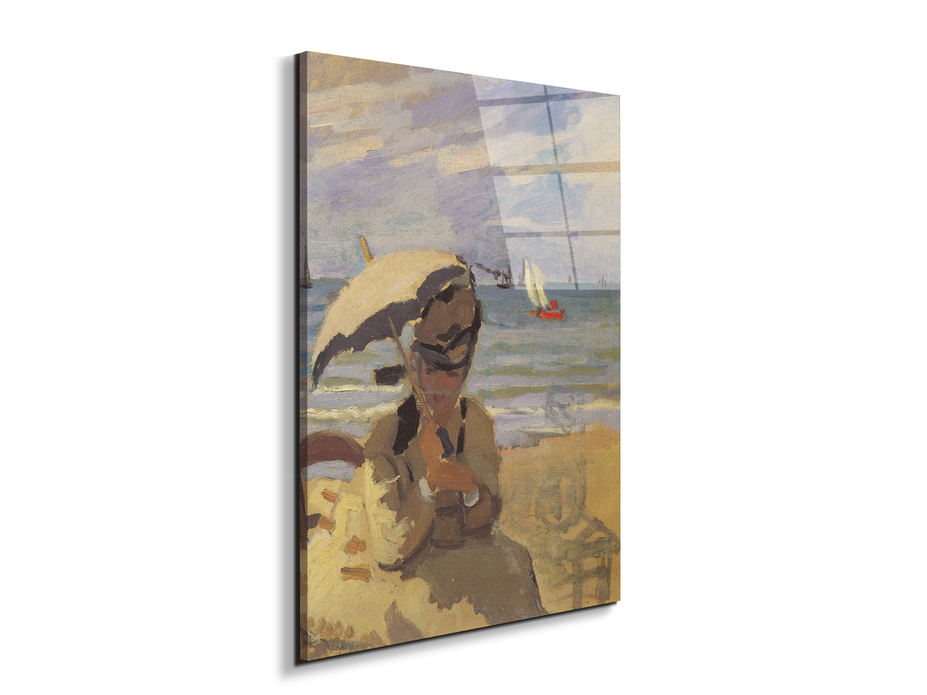 camille-monet-on-the-beach-at-trouvilleas91691-#materiale_EarthArt Total Gloss/dimensioni_57x76