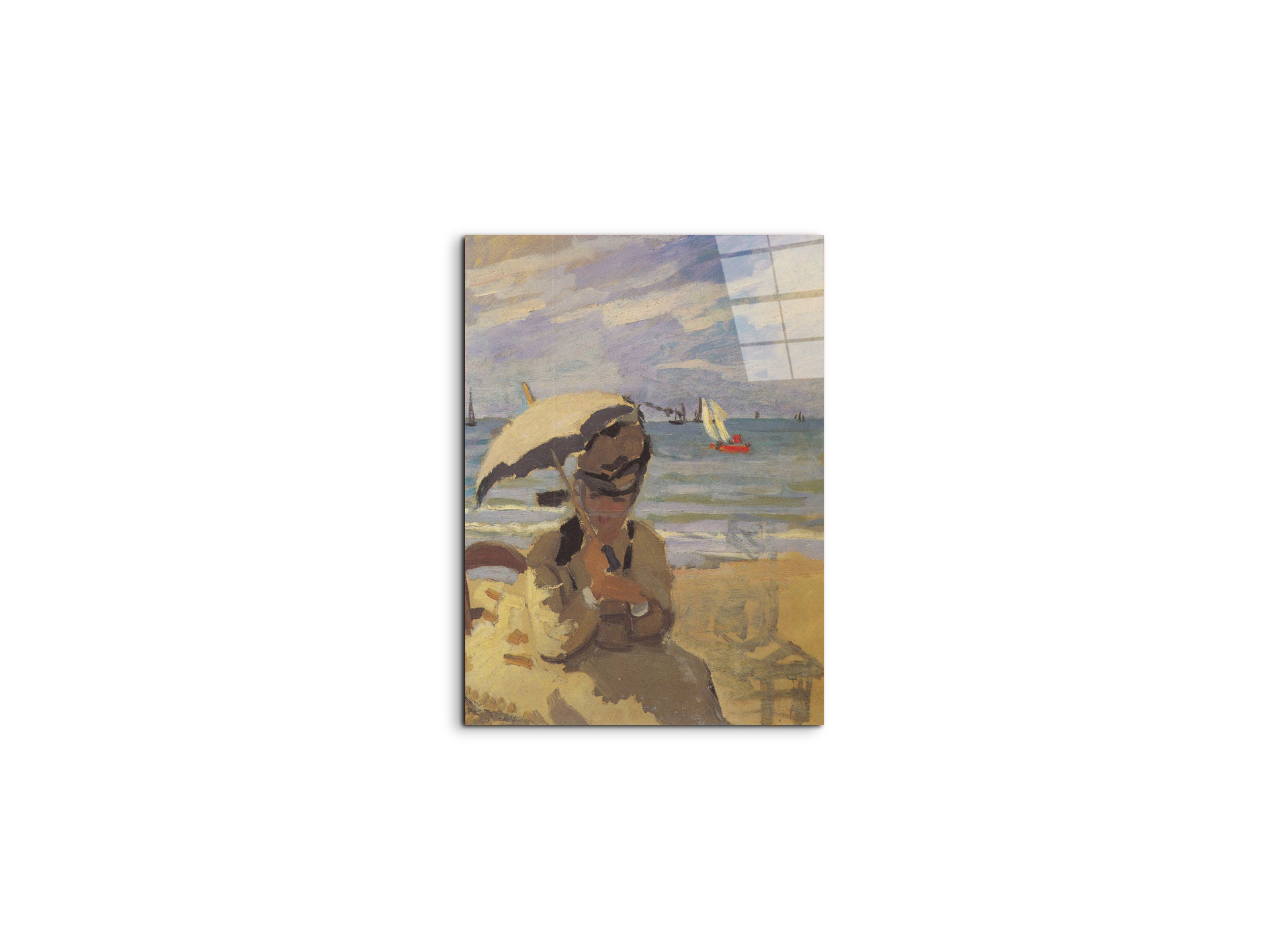 camille-monet-on-the-beach-at-trouvilleas91691-#materiale_CrystalArt/dimensioni_37,50x50