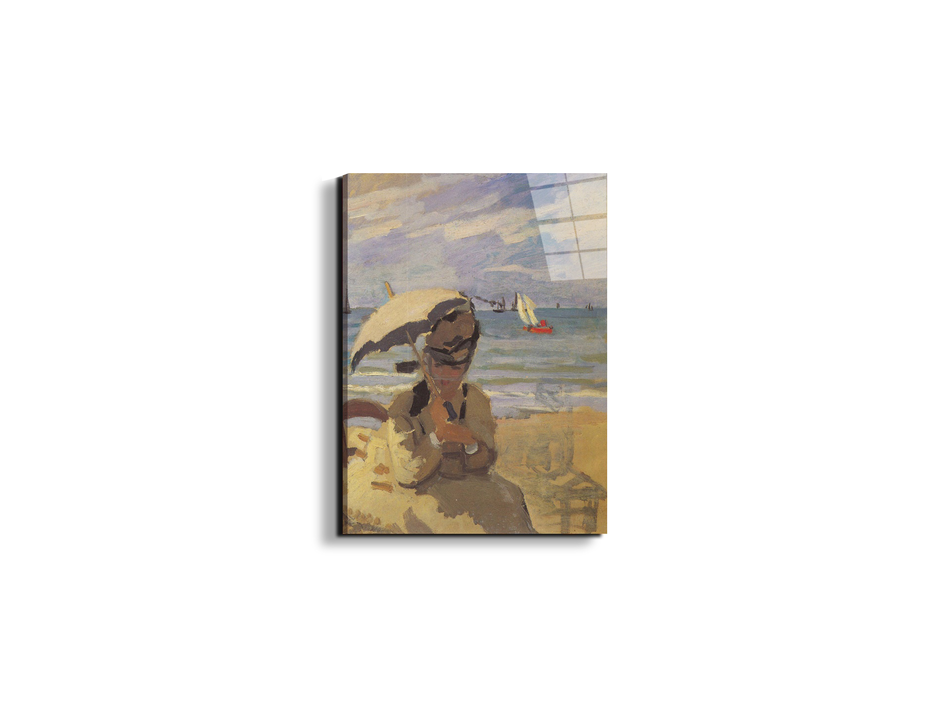 camille-monet-on-the-beach-at-trouvilleas91691-#materiale_EarthArt Total Gloss/dimensioni_37,50x50