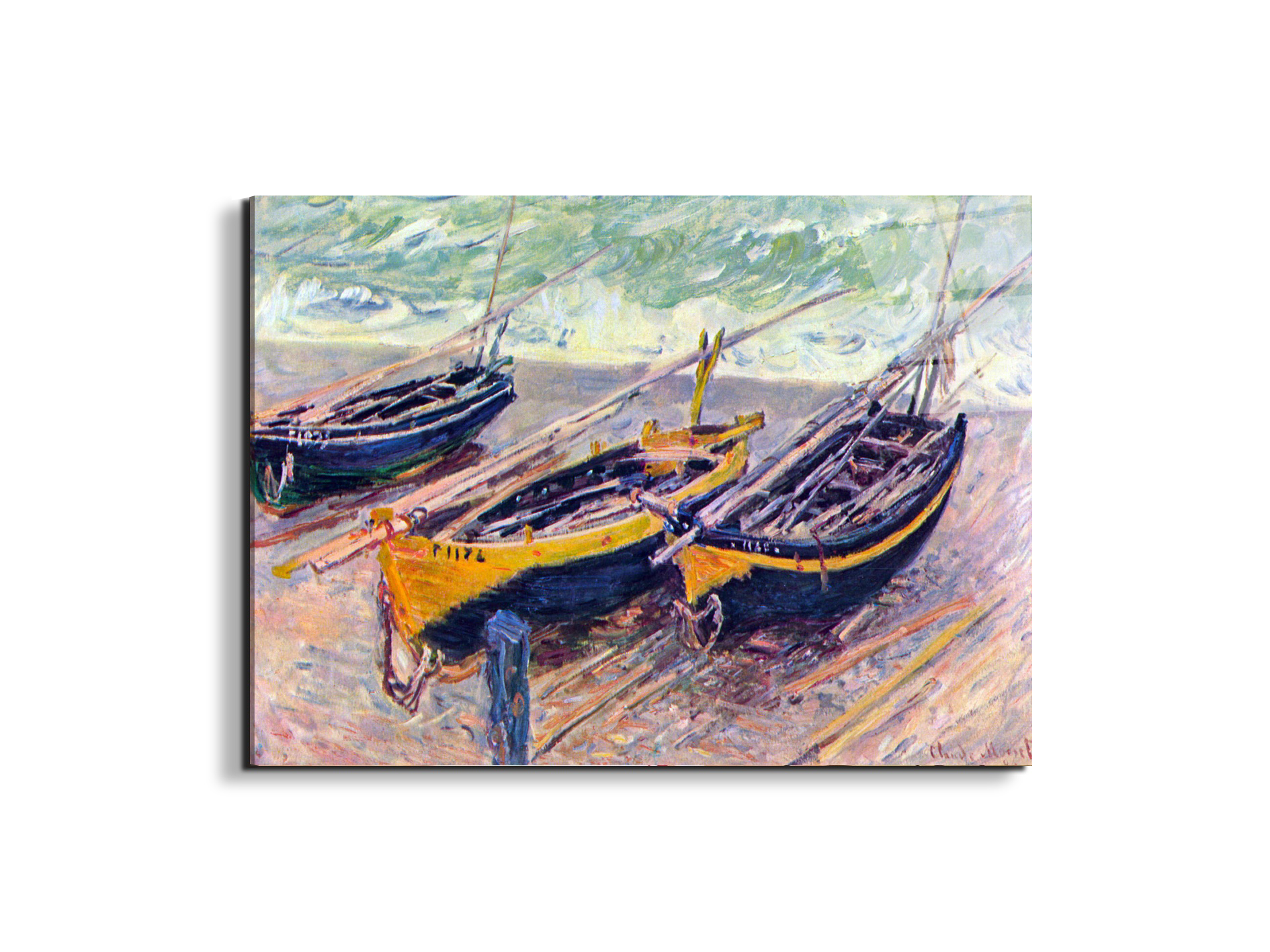 dock-of-etretat-three-fishing-boatsas91733-#materiale_EarthArt Total Gloss/dimensioni_76x57