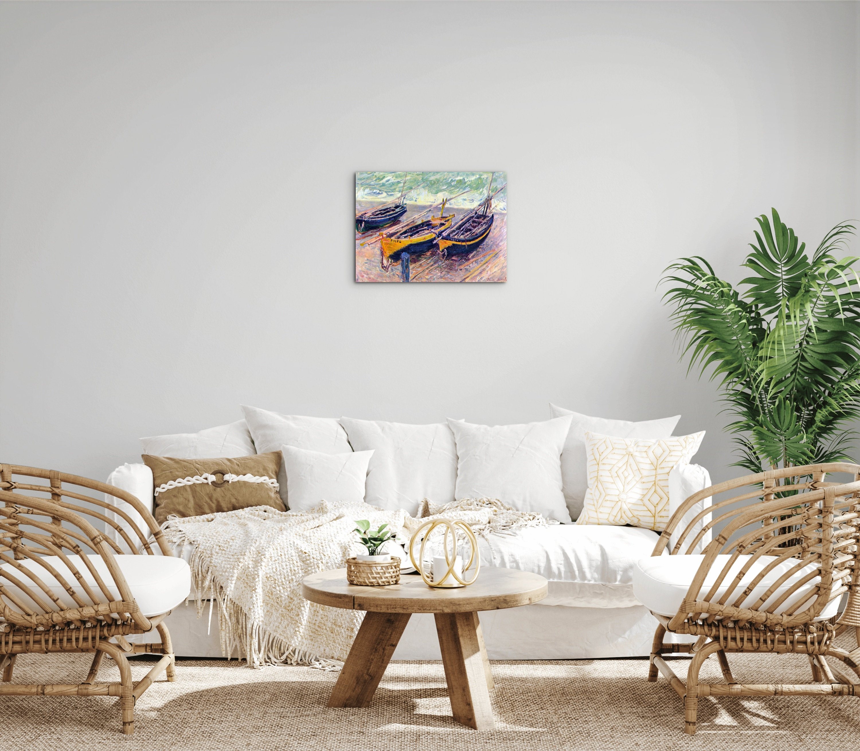 dock-of-etretat-three-fishing-boatsas91733-#materiale_MetalArt Materic/dimensioni_50x37,50