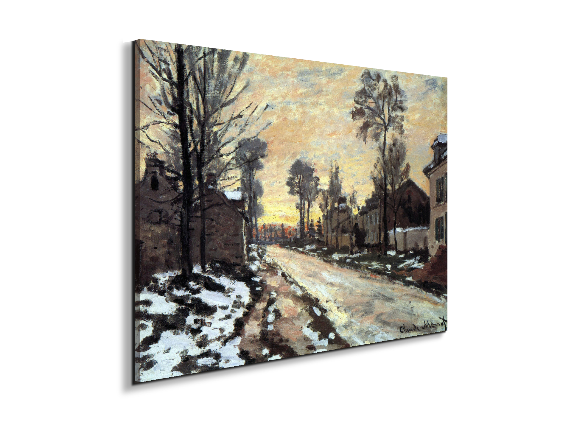 road-to-louveciennes-melting-snow-children-sunset-as91901-#materiale_EarthArt Materic/dimensioni_76x57