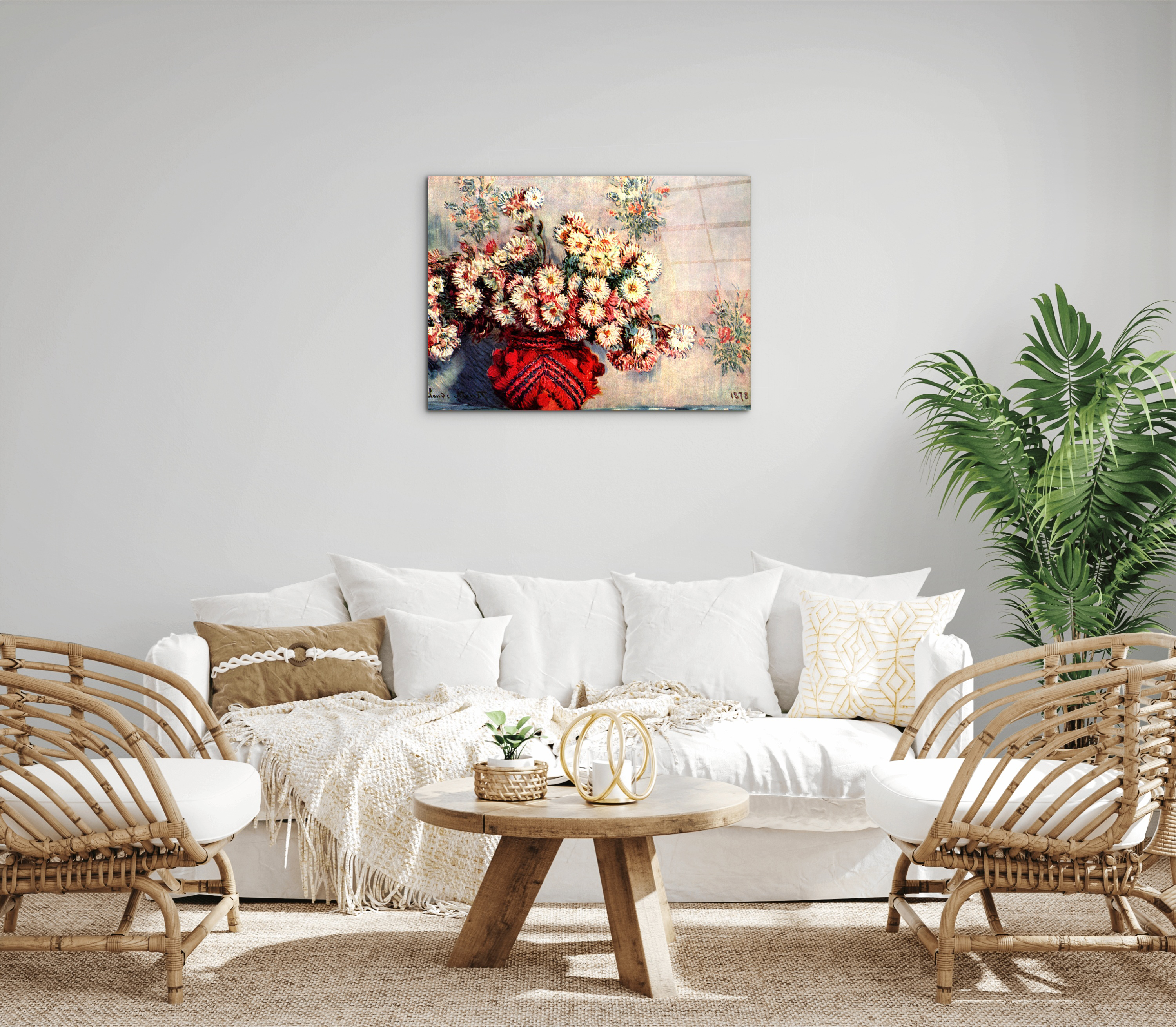 still-life-chrysanthemumsas91931-#materiale_CrystalArt/dimensioni_76x57