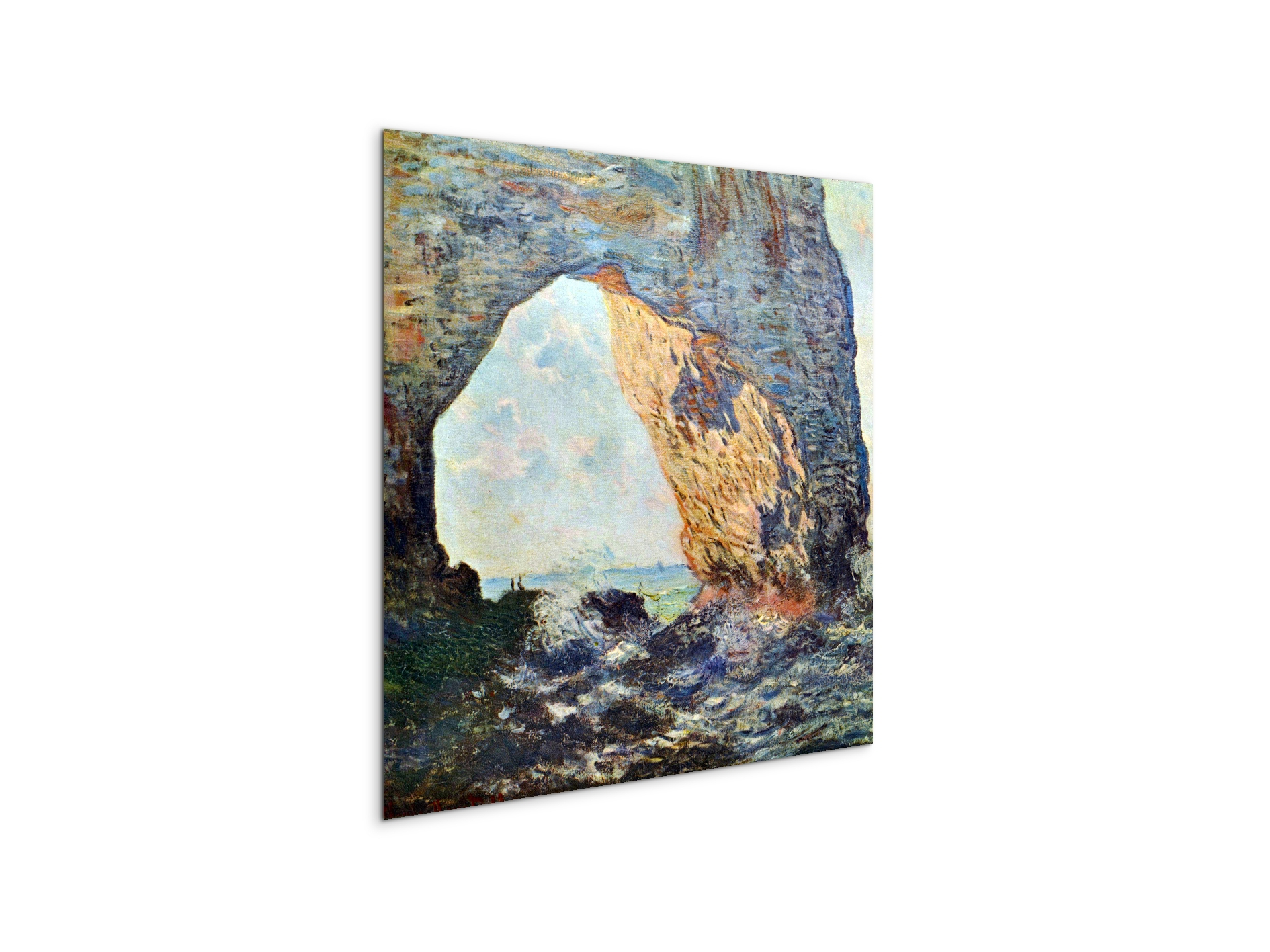 the-rocky-cliffs-of-etretat-la-porte-man-ias91981-#materiale_MetalArt Materic/dimensioni_58x58