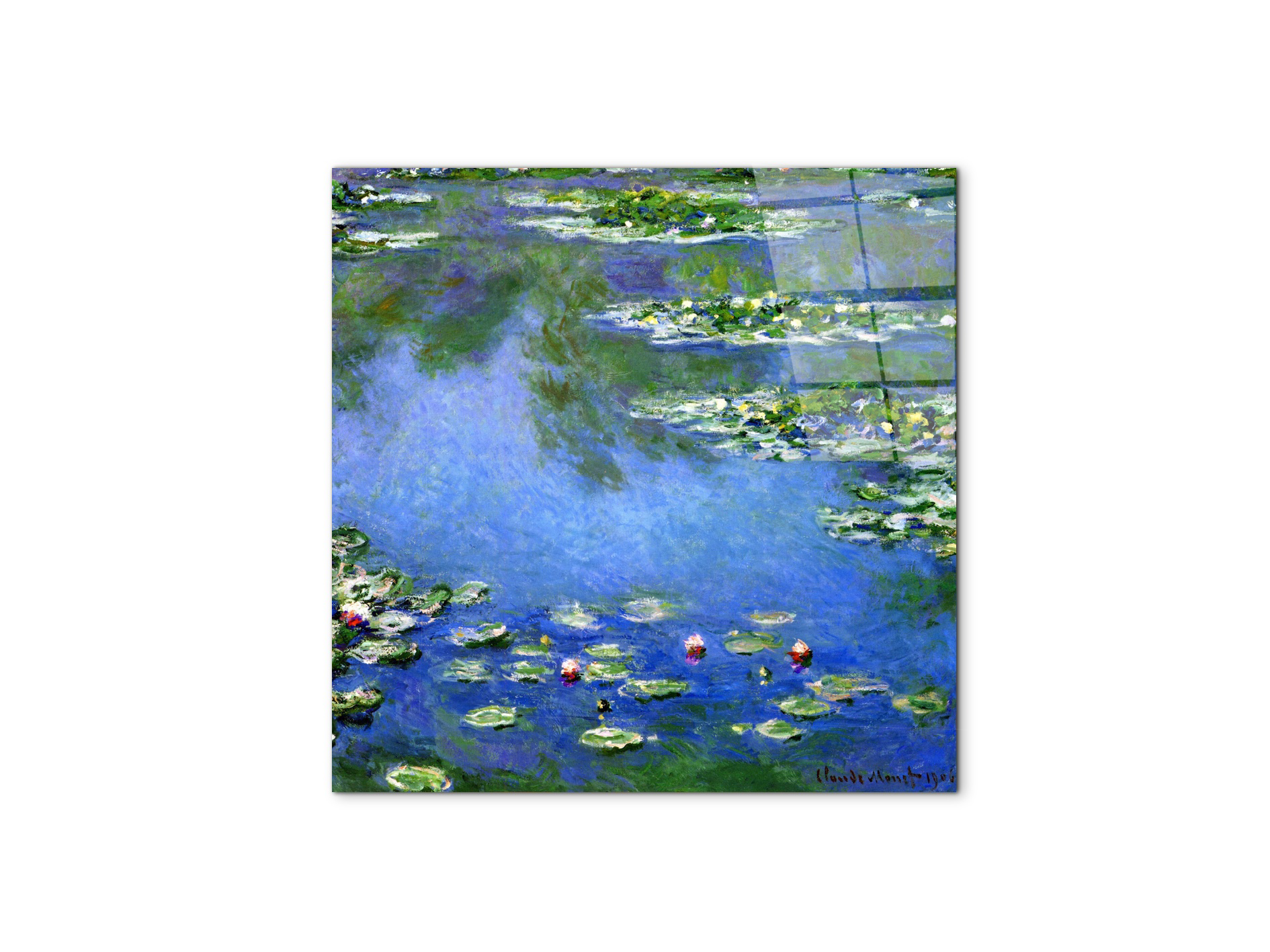 water-liliesas92033-#materiale_CrystalArt/dimensioni_58x58