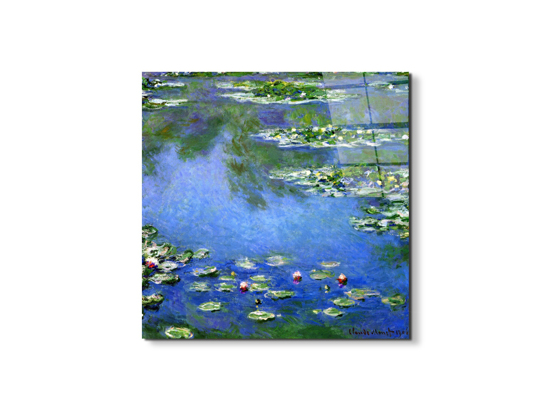 water-liliesas92033-#materiale_EarthArt Total Gloss/dimensioni_58x58