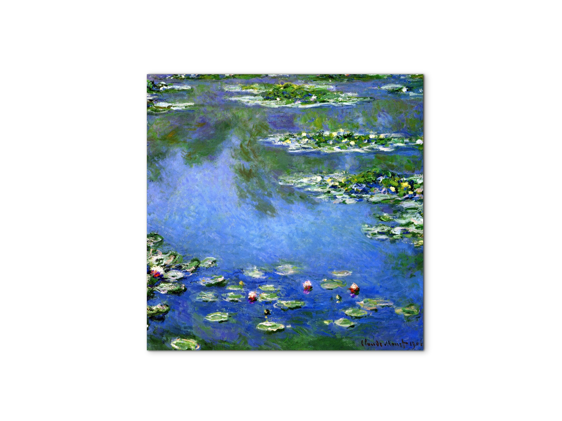 water-liliesas92033-#materiale_MetalArt Materic/dimensioni_58x58