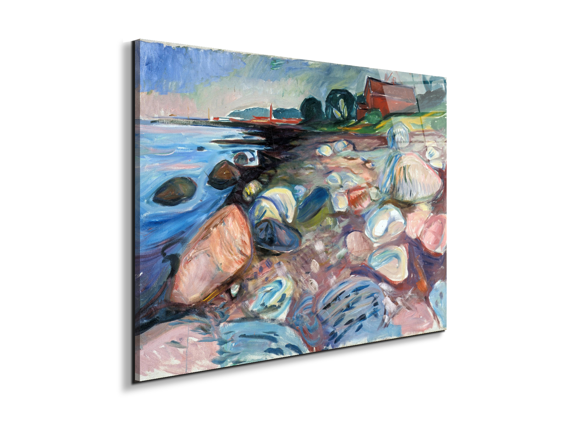 shore-with-red-houseas92301-#materiale_EarthArt Total Gloss/dimensioni_76x57
