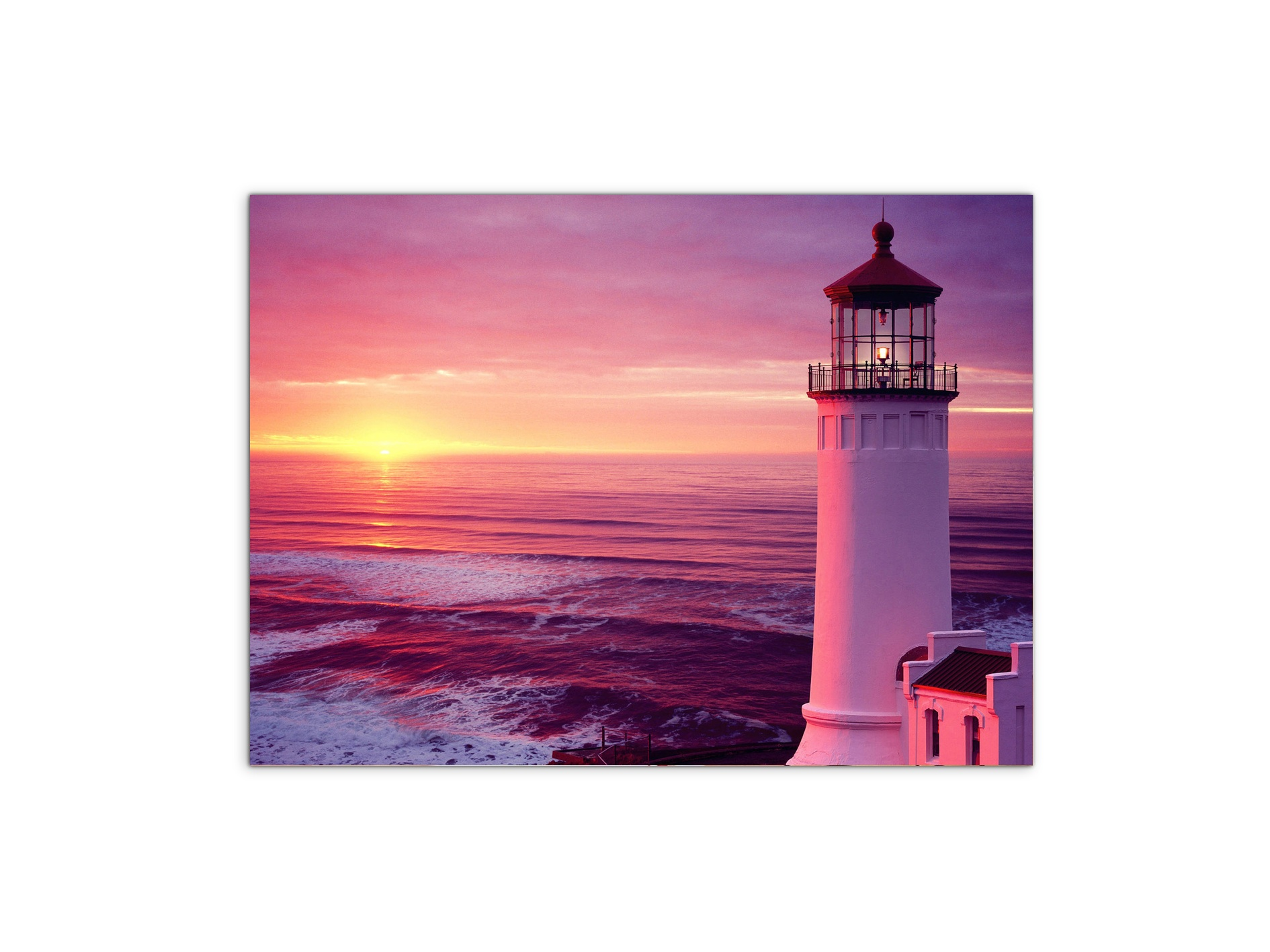 sunset-lighthouseas92356-#materiale_MetalArt Materic/dimensioni_76x57
