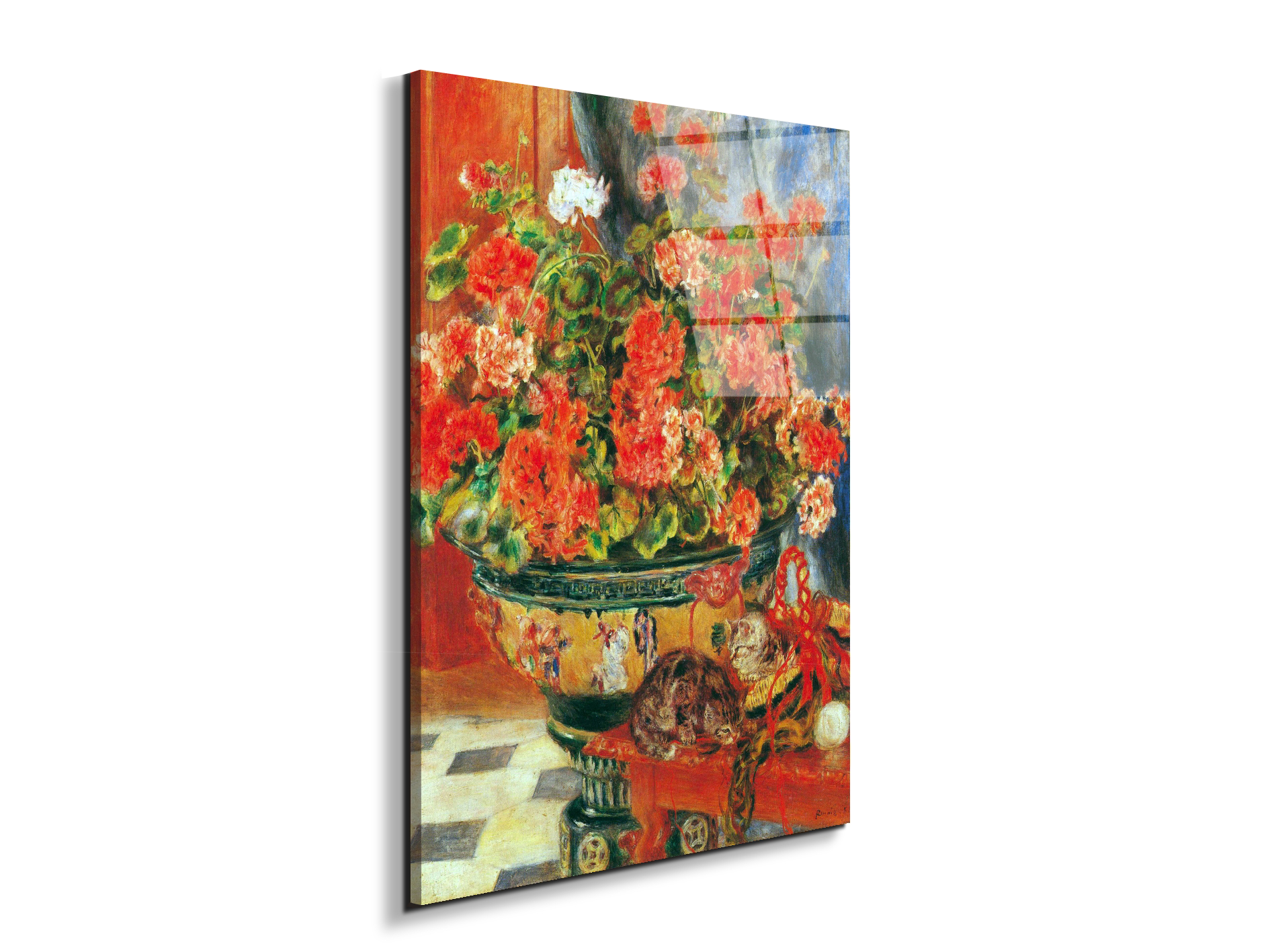 geraniums-and-catsas92735-#materiale_EarthArt Total Gloss/dimensioni_57x76