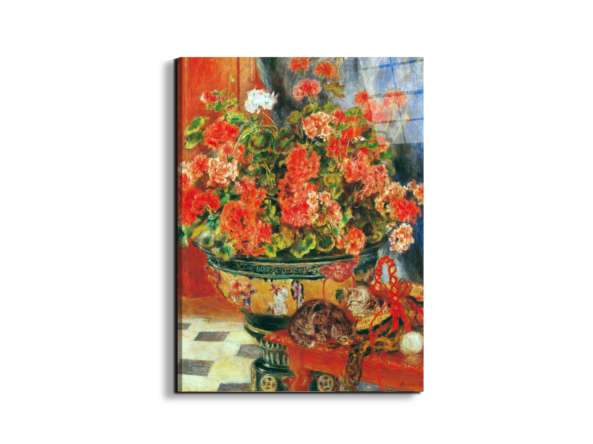 geraniums-and-catsas92735-#materiale_EarthArt Total Gloss/dimensioni_57x76