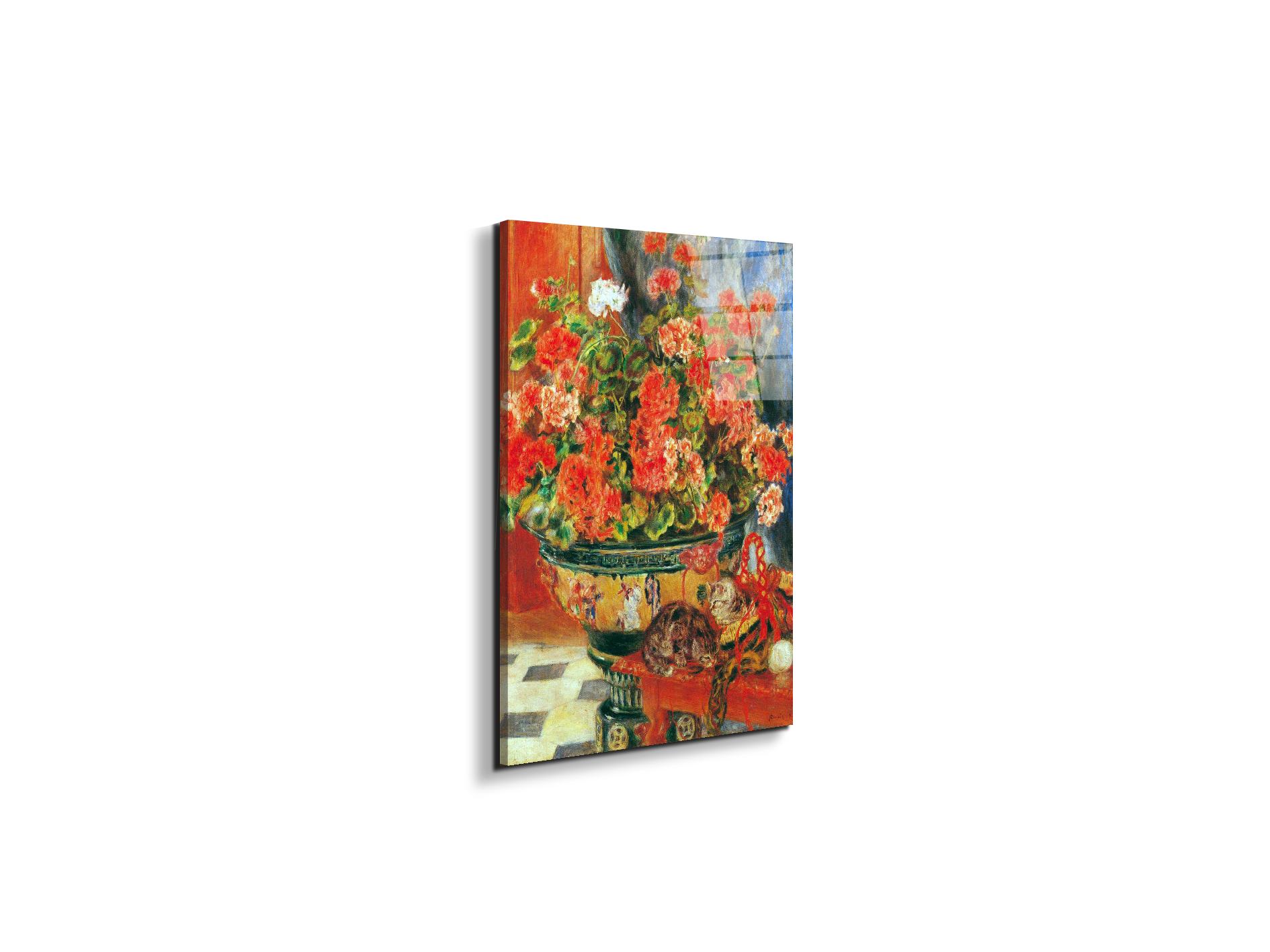 geraniums-and-catsas92735-#materiale_EarthArt Total Gloss/dimensioni_37,50x50