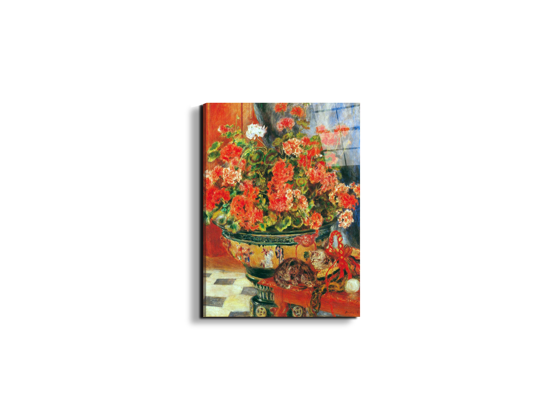 geraniums-and-catsas92735-#materiale_EarthArt Total Gloss/dimensioni_37,50x50