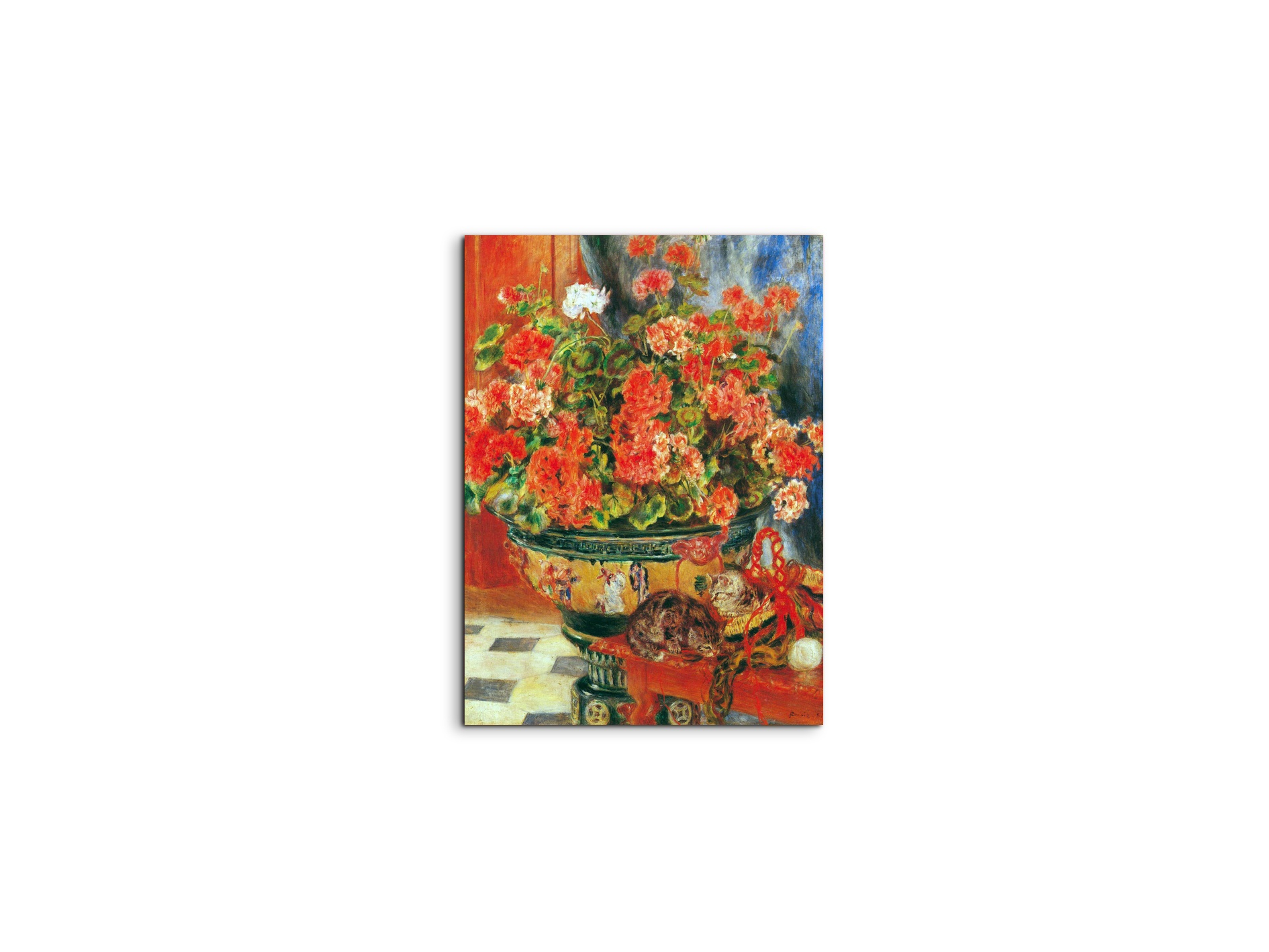 geraniums-and-catsas92735-#materiale_MetalArt Materic/dimensioni_37,50x50