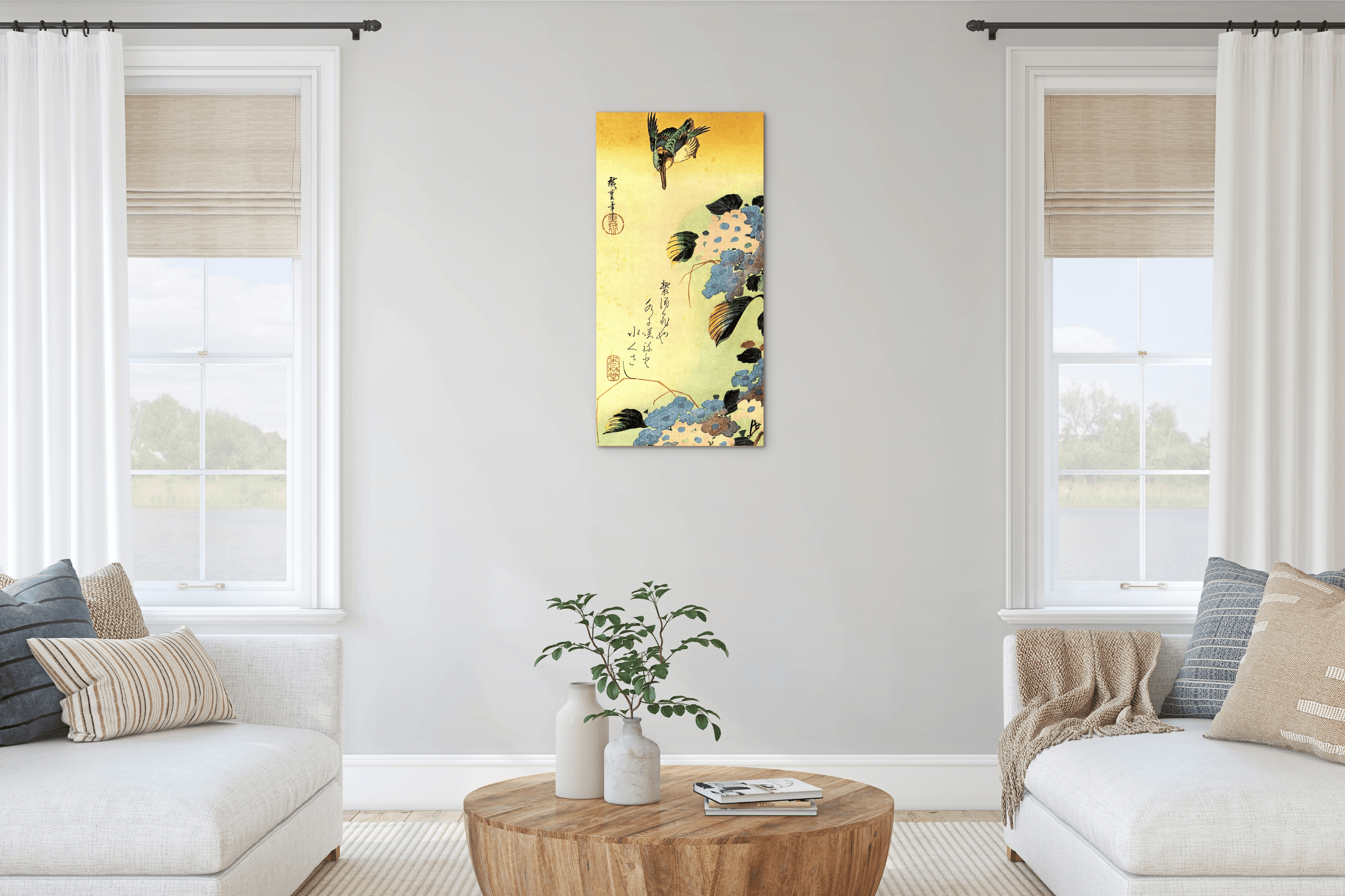kingfisher-and-hydrangeaas92987-