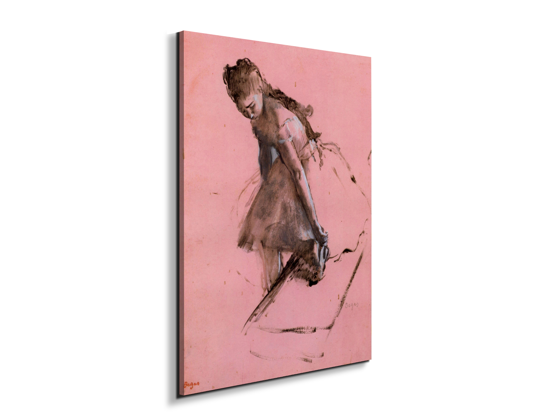 dancer-slipping-on-her-shoeas93052-#materiale_EarthArt Materic/dimensioni_57x76