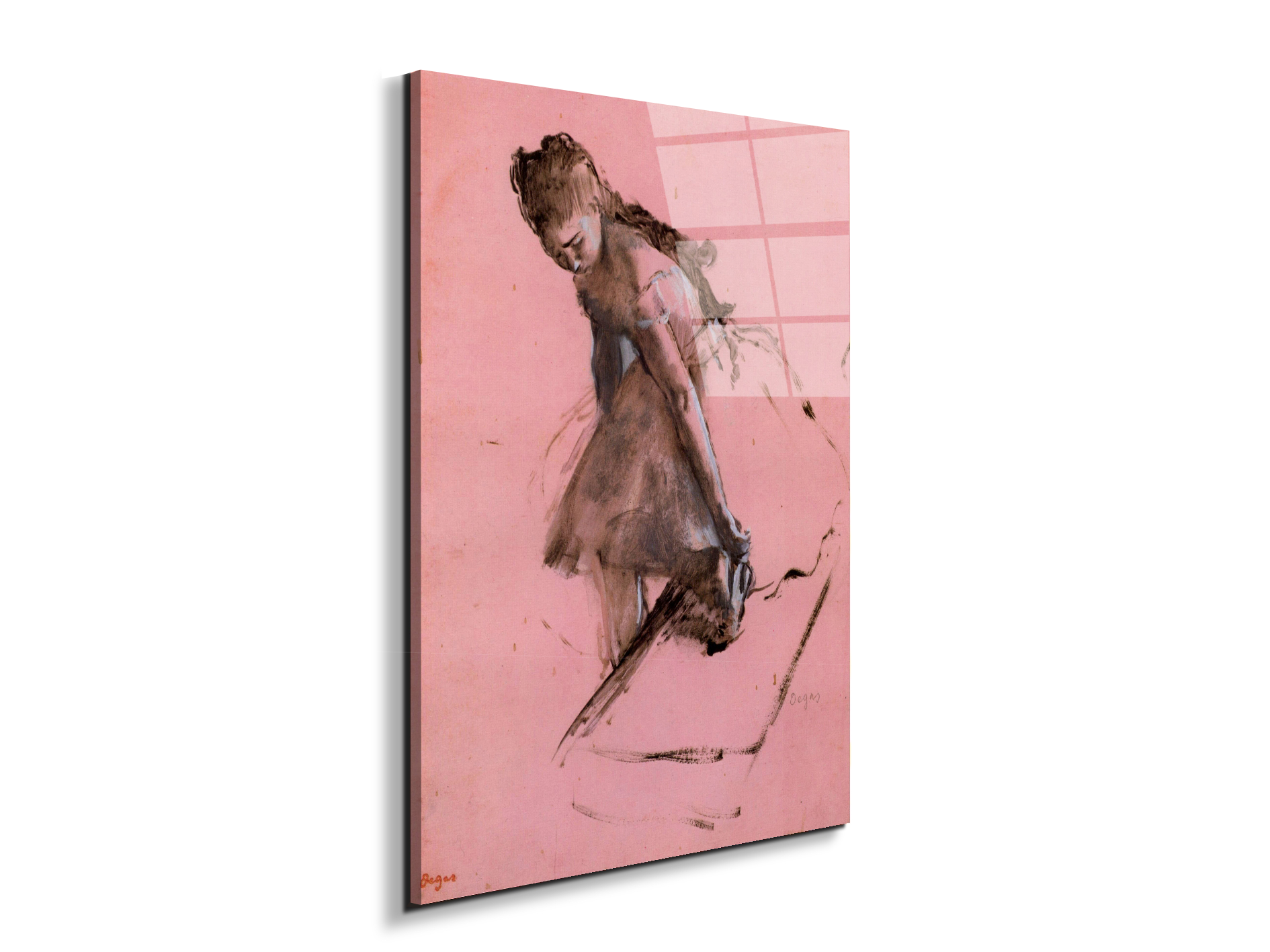 dancer-slipping-on-her-shoeas93052-#materiale_EarthArt Total Gloss/dimensioni_57x76