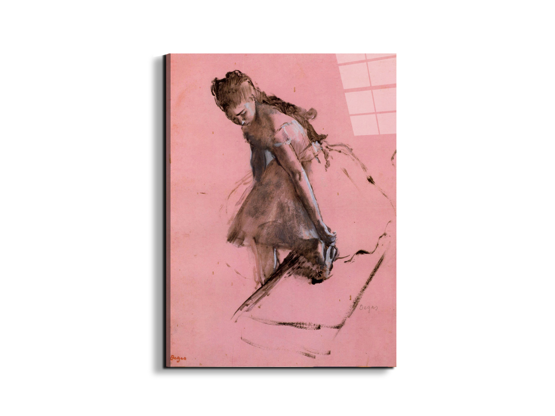 dancer-slipping-on-her-shoeas93052-#materiale_EarthArt Total Gloss/dimensioni_57x76