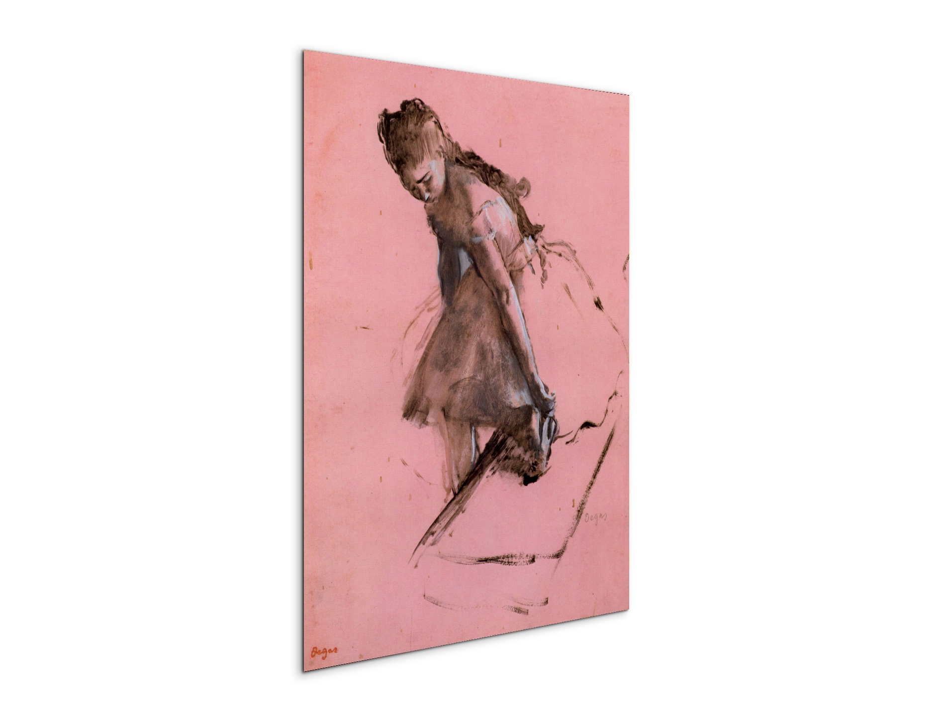dancer-slipping-on-her-shoeas93052-#materiale_MetalArt Materic/dimensioni_57x76