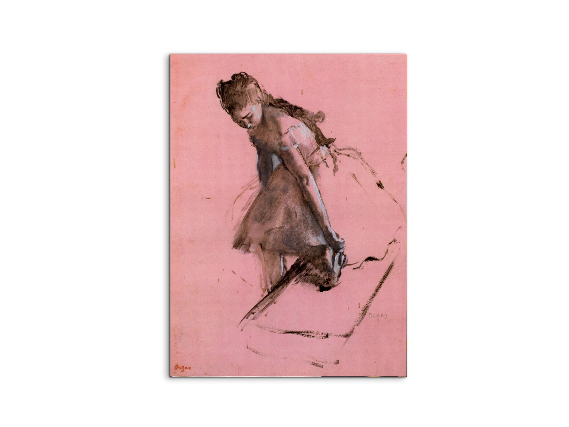 dancer-slipping-on-her-shoeas93052-#materiale_MetalArt Materic/dimensioni_57x76