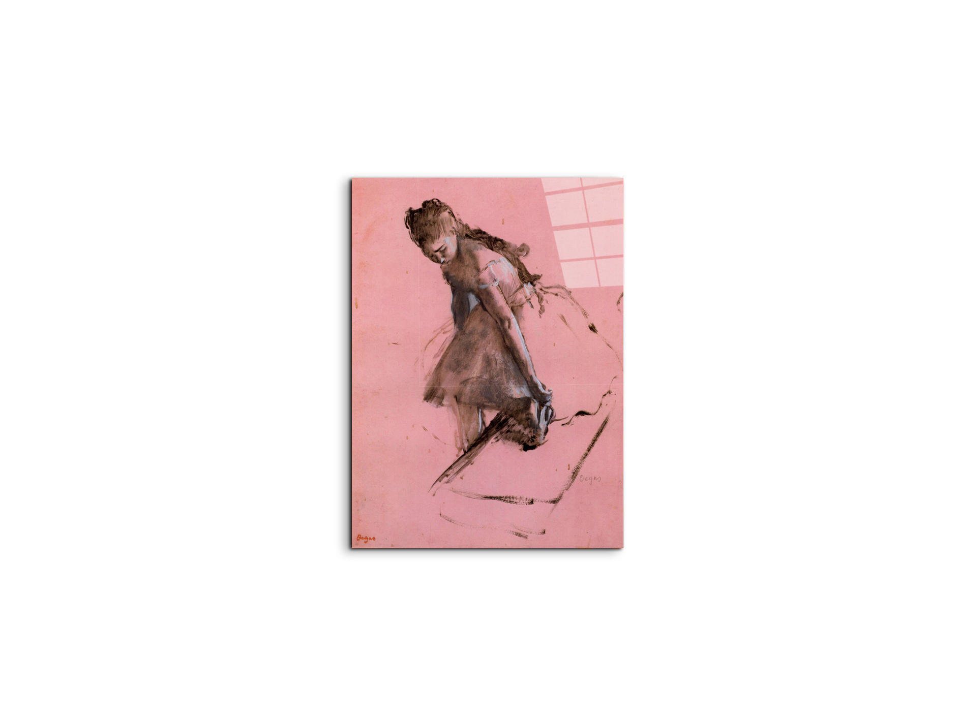 dancer-slipping-on-her-shoeas93052-#materiale_CrystalArt/dimensioni_37,50x50