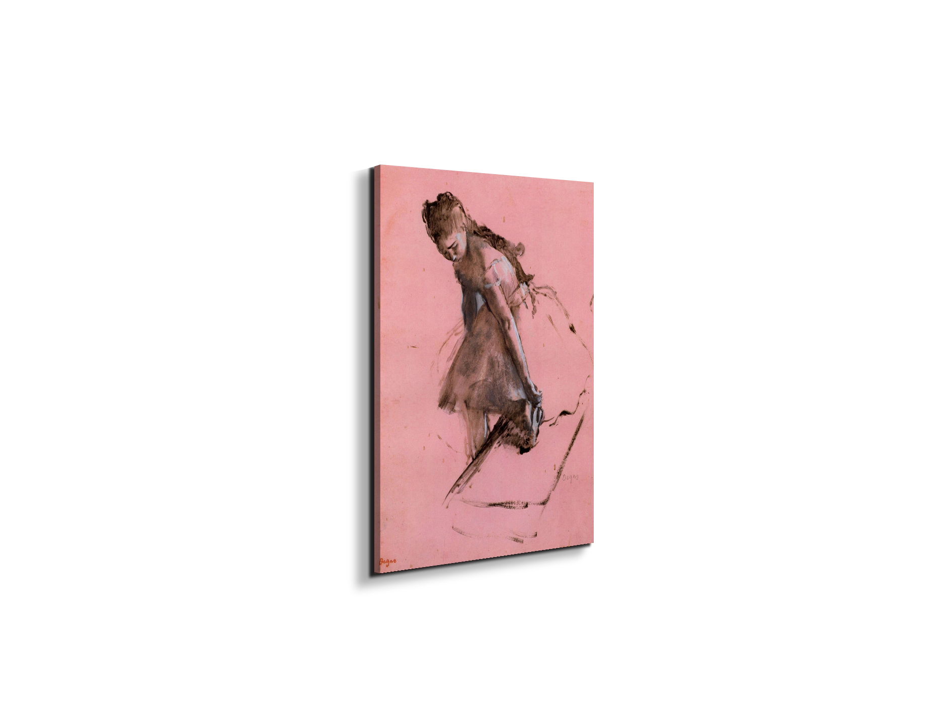 dancer-slipping-on-her-shoeas93052-#materiale_EarthArt Materic/dimensioni_37,50x50