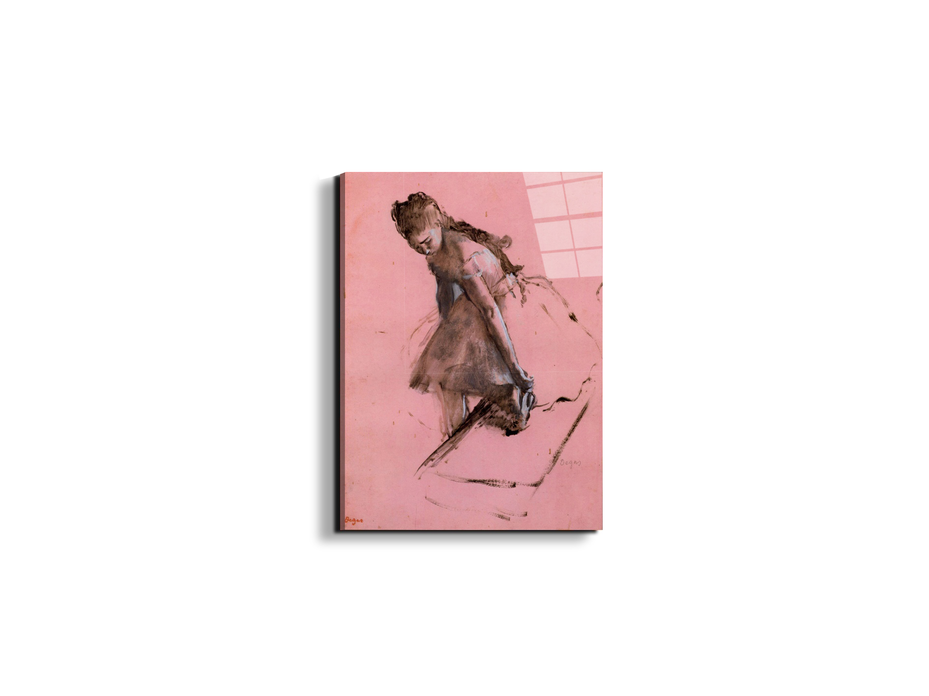 dancer-slipping-on-her-shoeas93052-#materiale_EarthArt Total Gloss/dimensioni_37,50x50