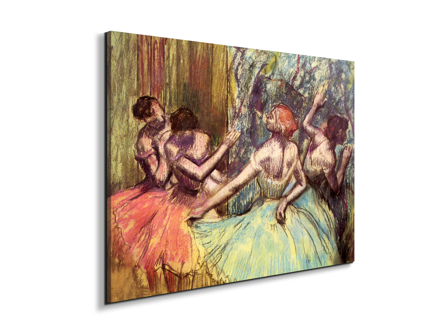 four-dancers-behind-the-scenesas93069-#materiale_EarthArt Materic/dimensioni_76x57
