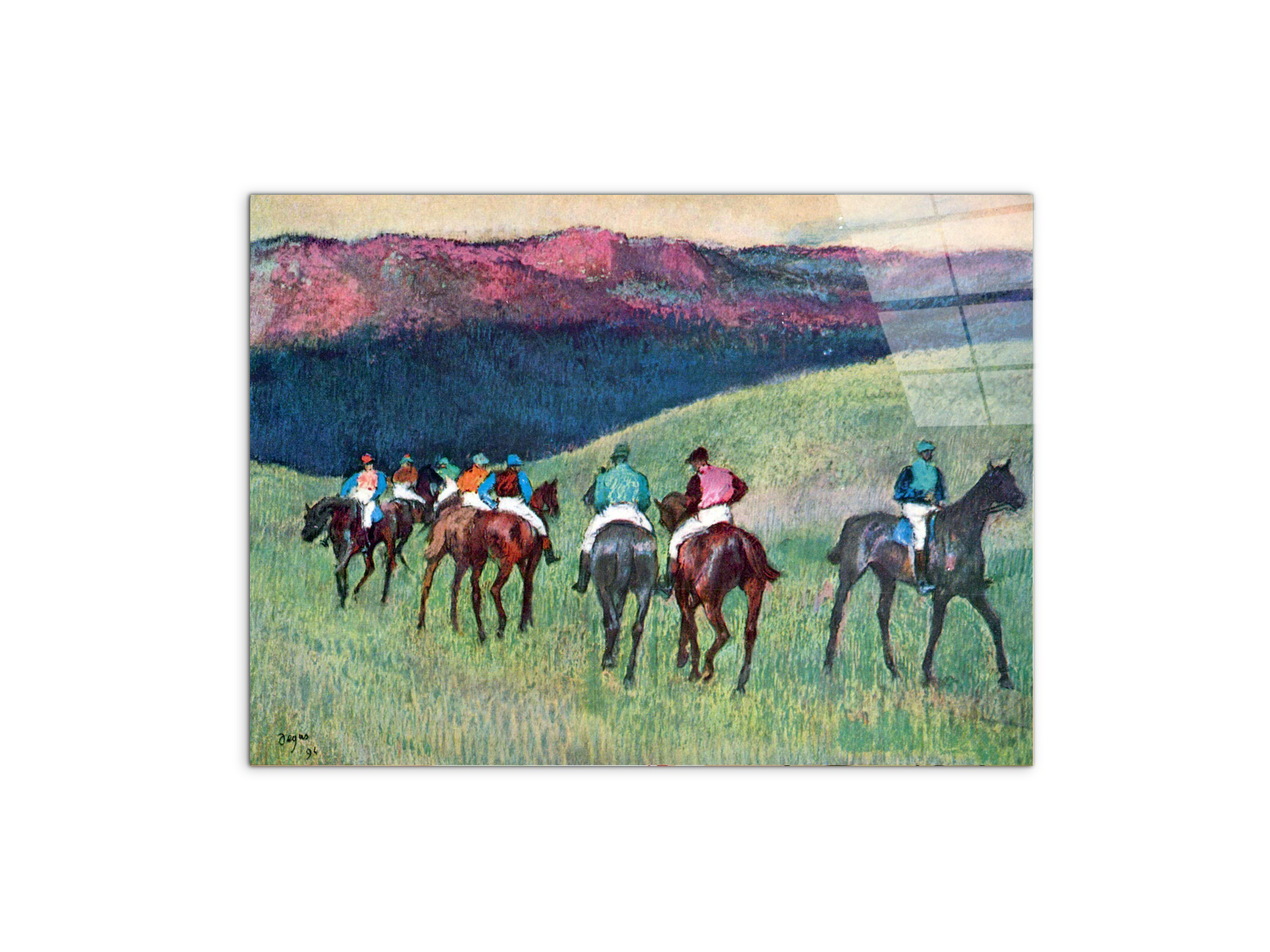 horse-racing-the-trainingas93073-#materiale_CrystalArt/dimensioni_76x57